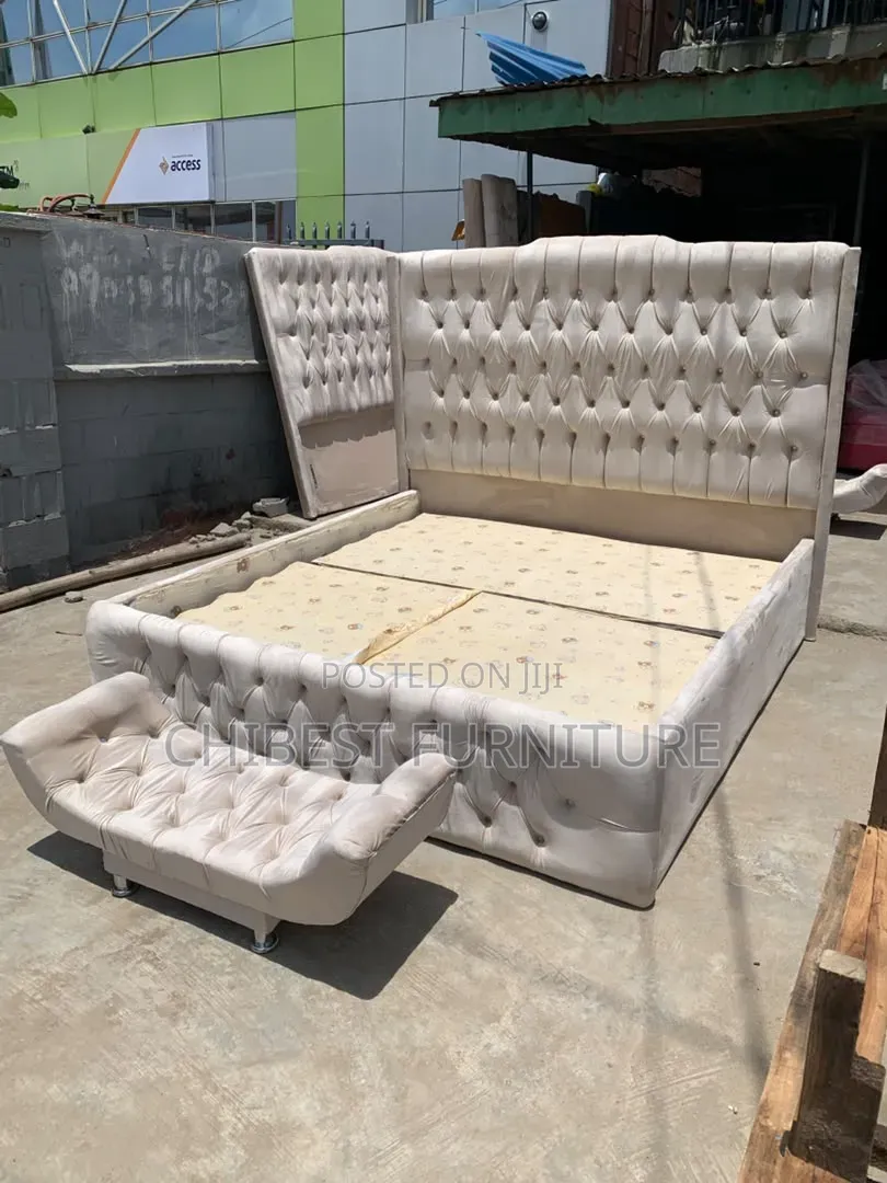 5ft Tall 6by6 Bed Stand With Its Footrest
