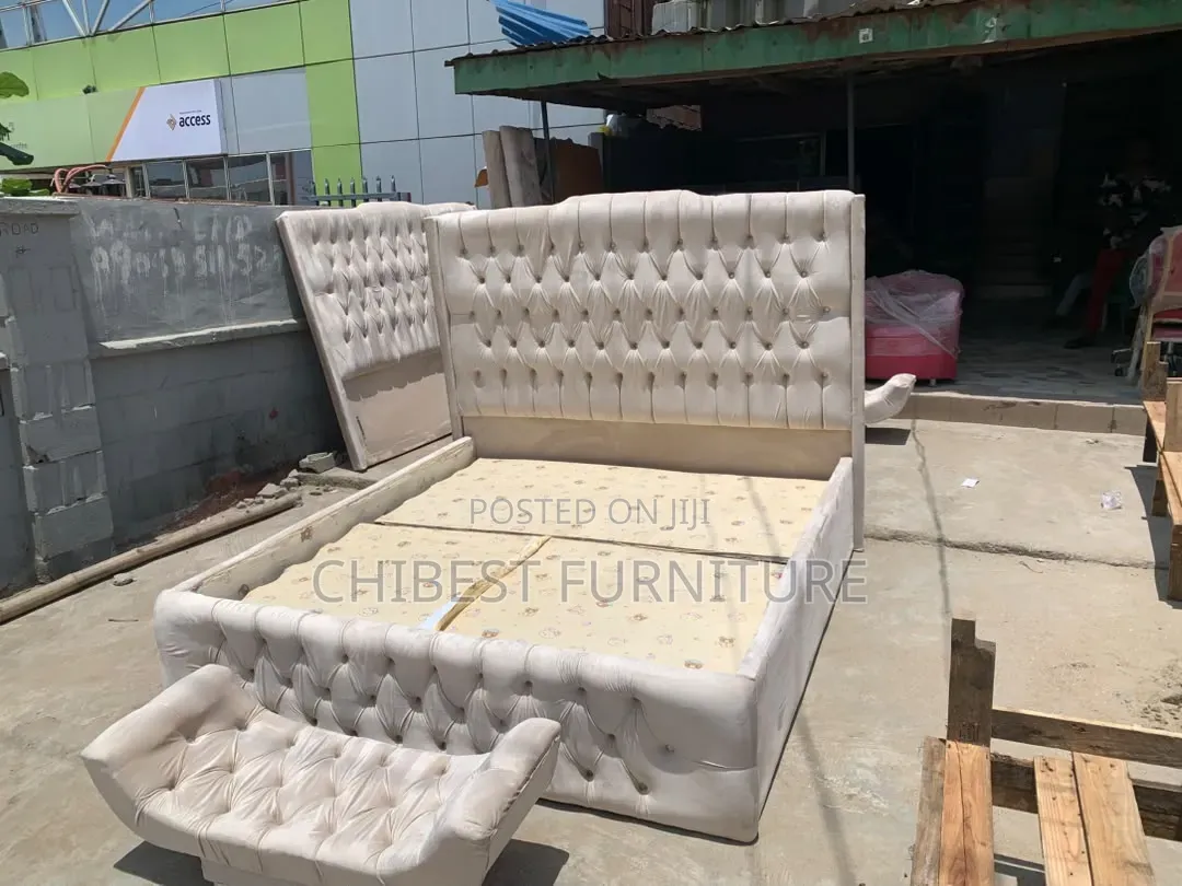 5ft Tall 6by6 Bed Stand With Its Footrest