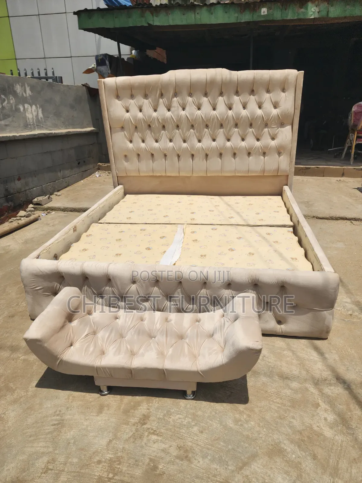 5ft Tall 6by6 Bed Frame Made With Quality Imported Materials