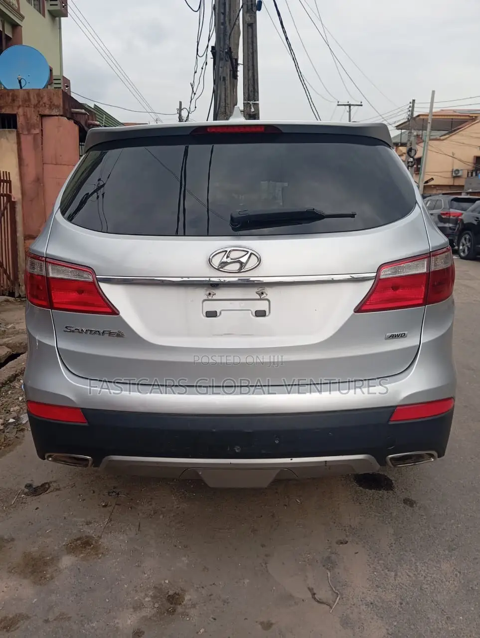 Hyundai Santa Fe Limited AWD 2016 Silver