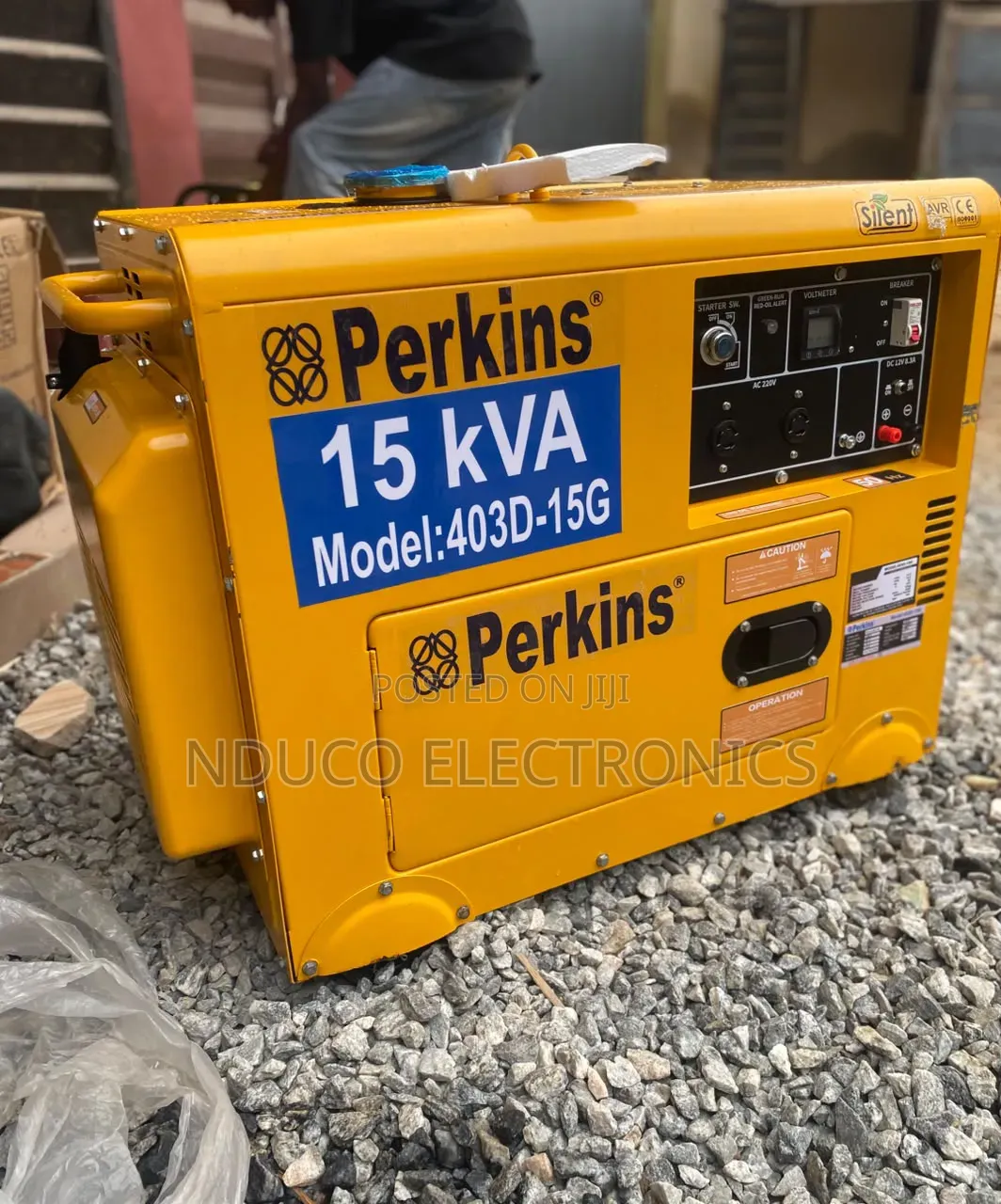The Original Perkins 15kva Diesel Soundproof Generator