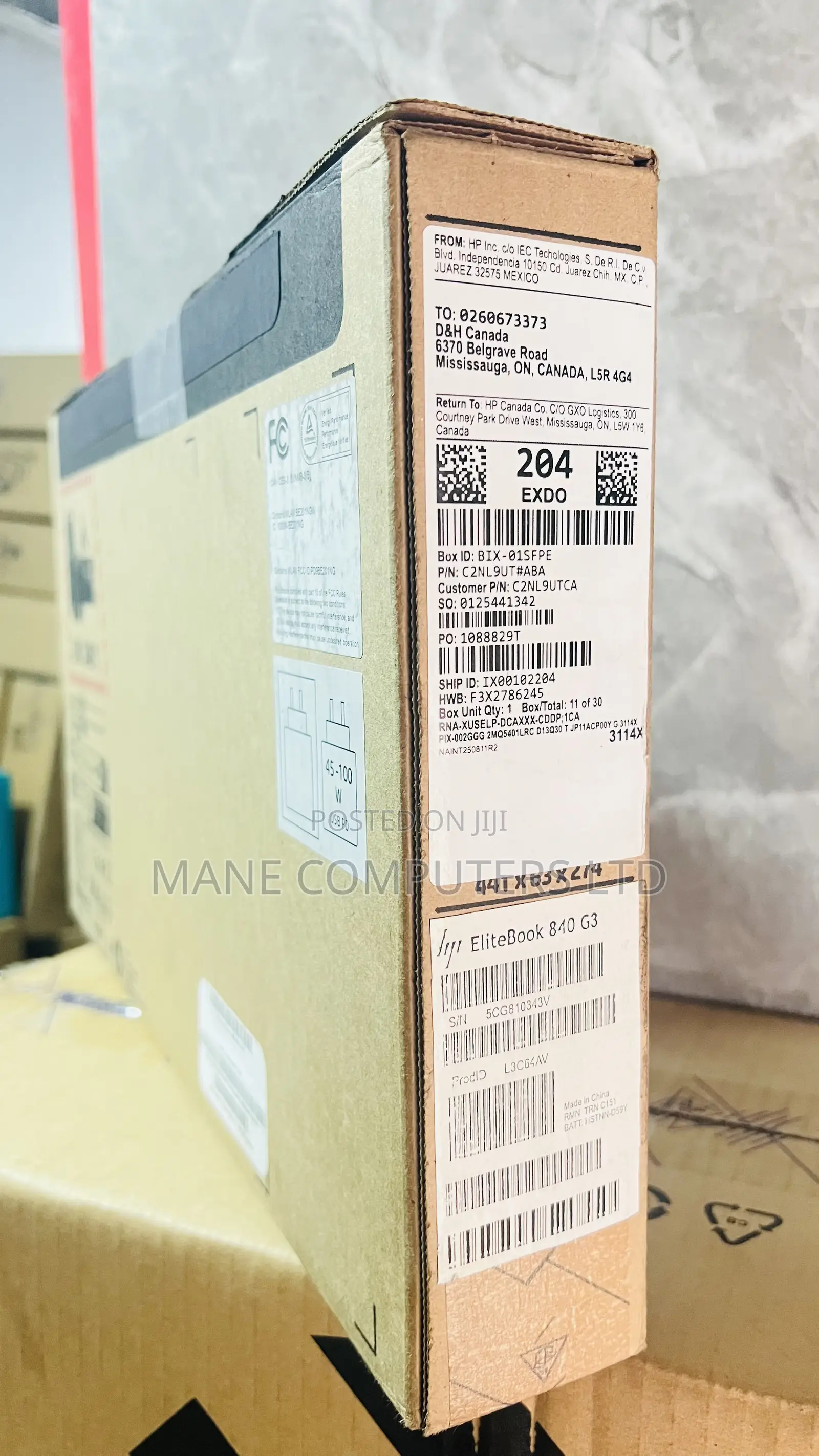 New Laptop HP EliteBook 840 G3 8GB Intel Core i5 SSD 256GB