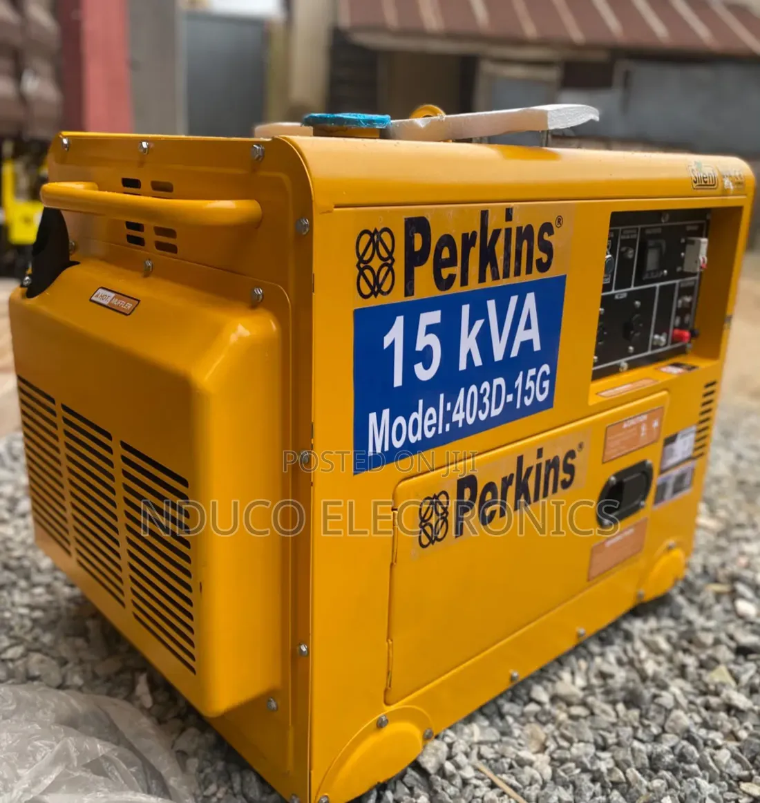 Standard 15kva Perkins Soundproof Generator  Copper