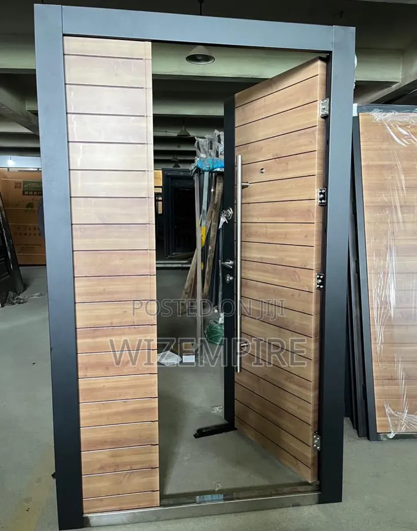 4ft Main Entrance Security German Steel Doors Available