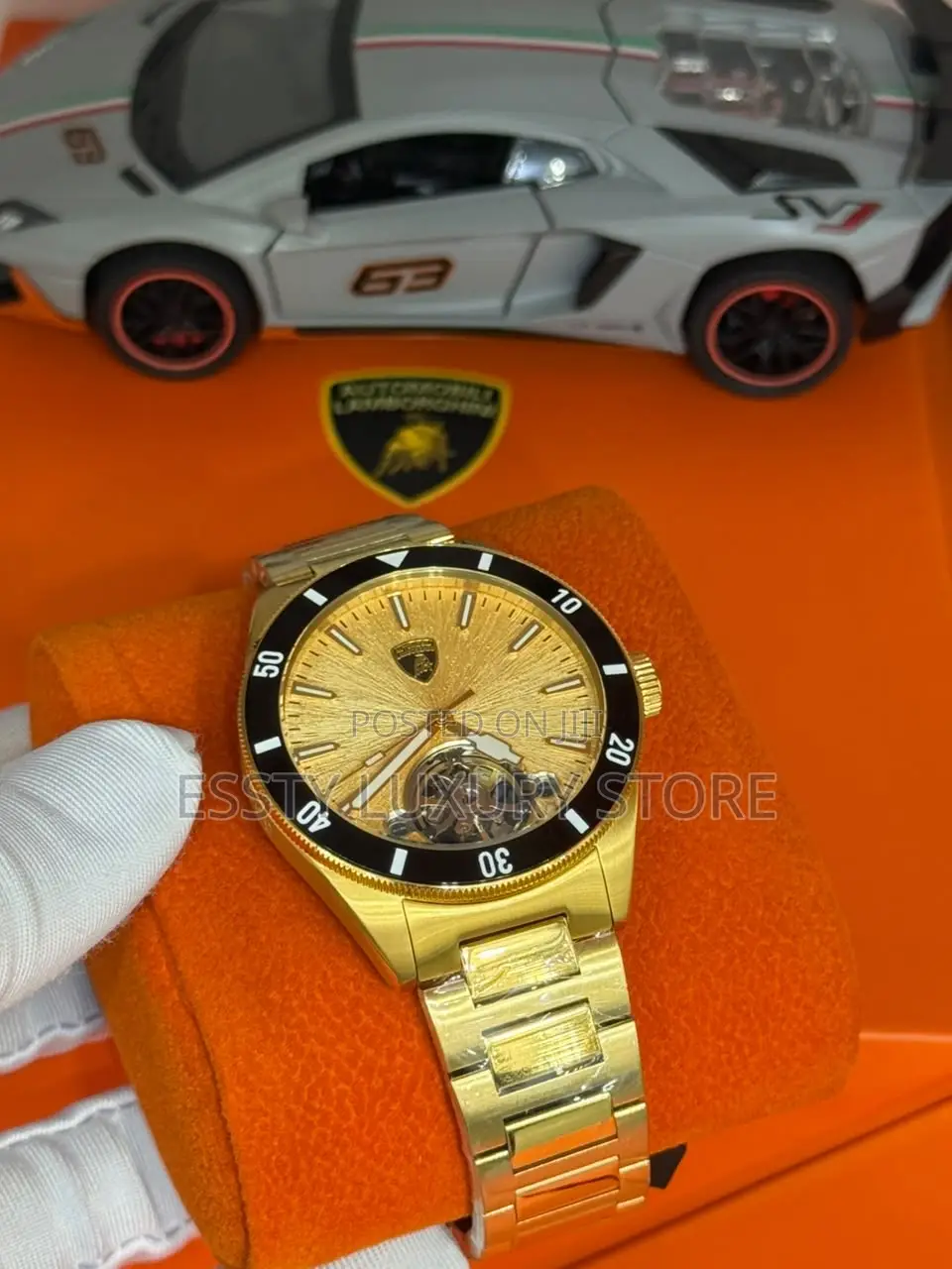 High Quality Luxury Lamborghini Chain Wristwatches