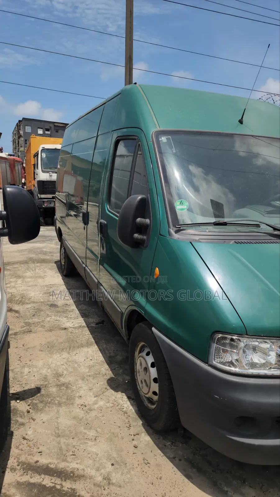 Fiat Ducato 2005 Green