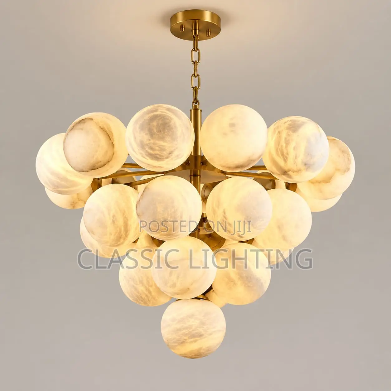 Modern Simple Marble Living Room Chandelier Dining Room Bedroom Light