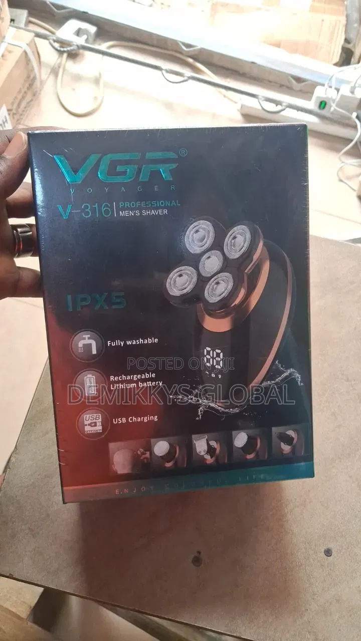 5 Head Electric Shaver