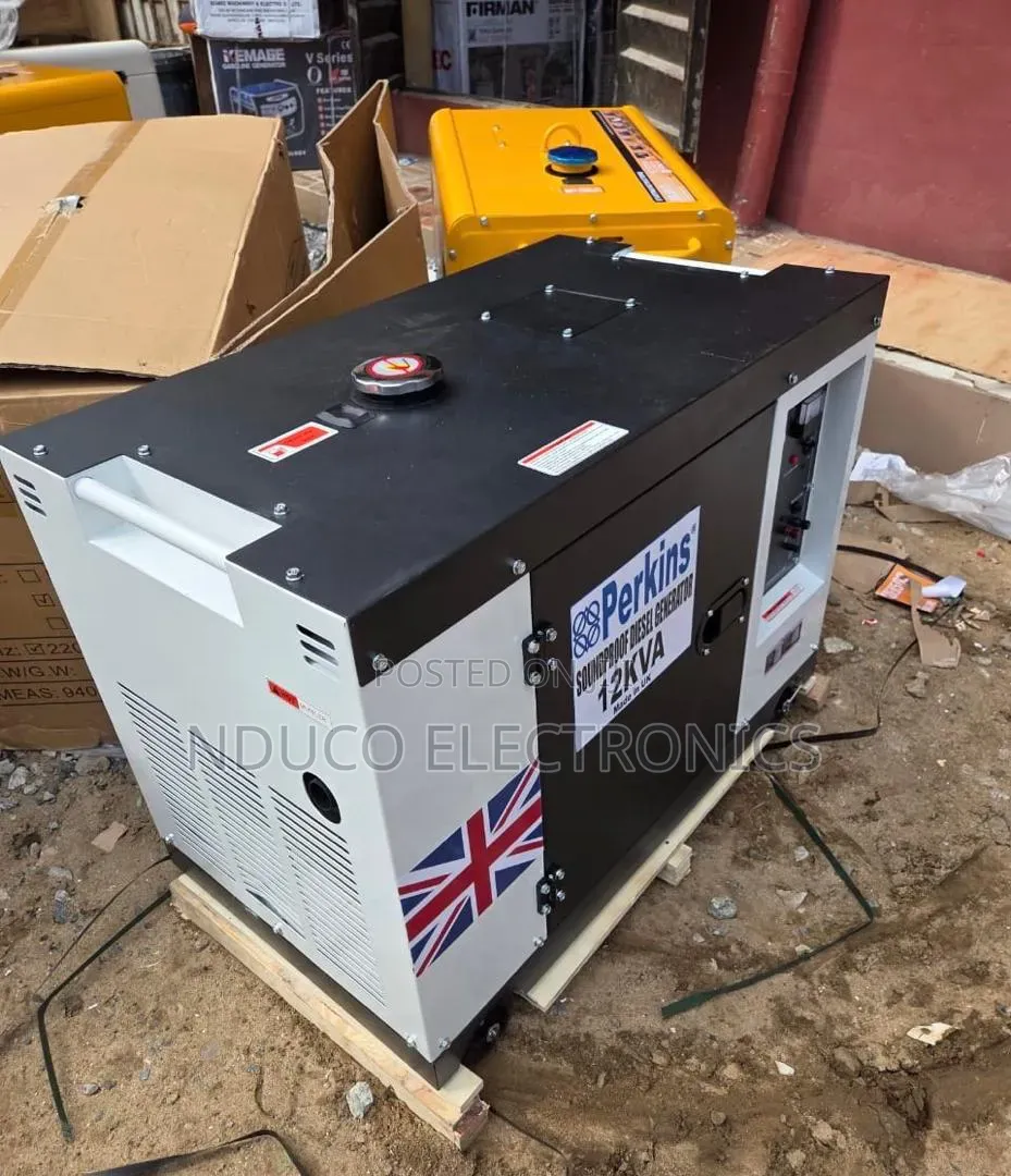 The Original Perkins 12kva Soundproof Generator  Copper