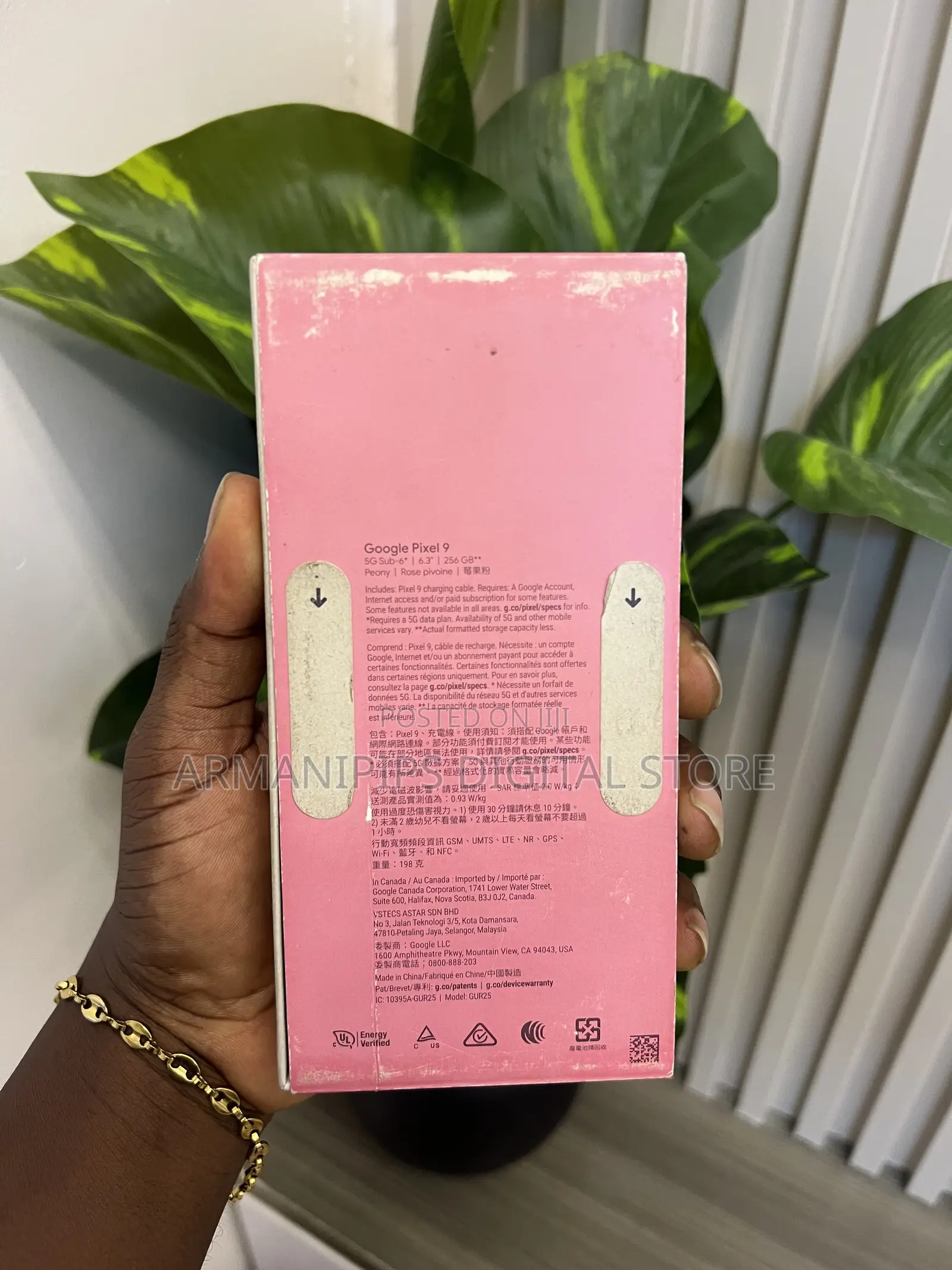 New Google Pixel 9 256 GB Pink