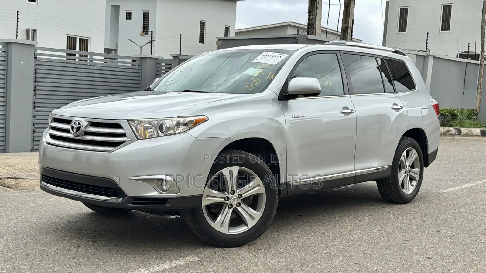 Toyota Highlander Limited 2011 Silver