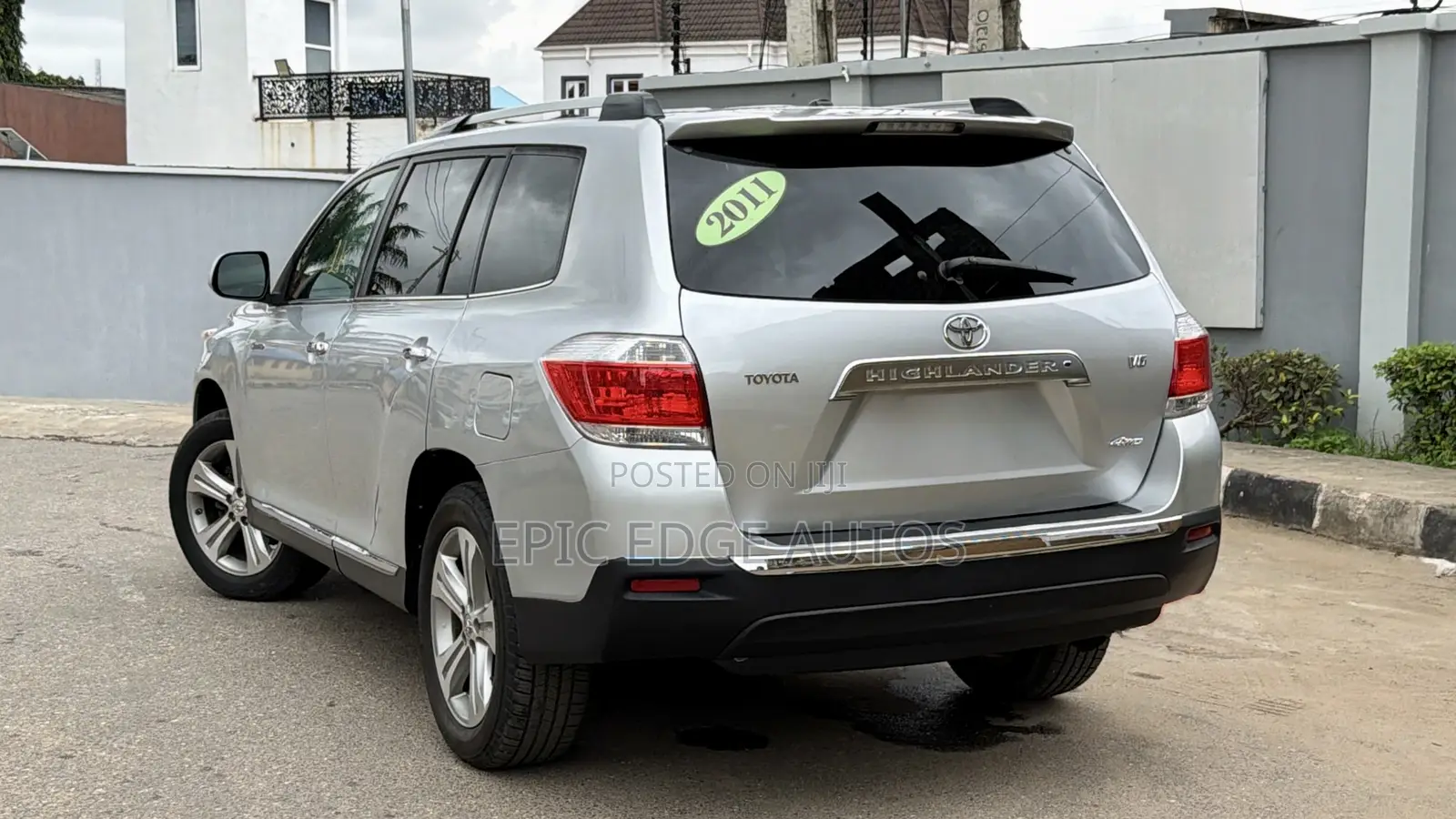 Toyota Highlander Limited 2011 Silver