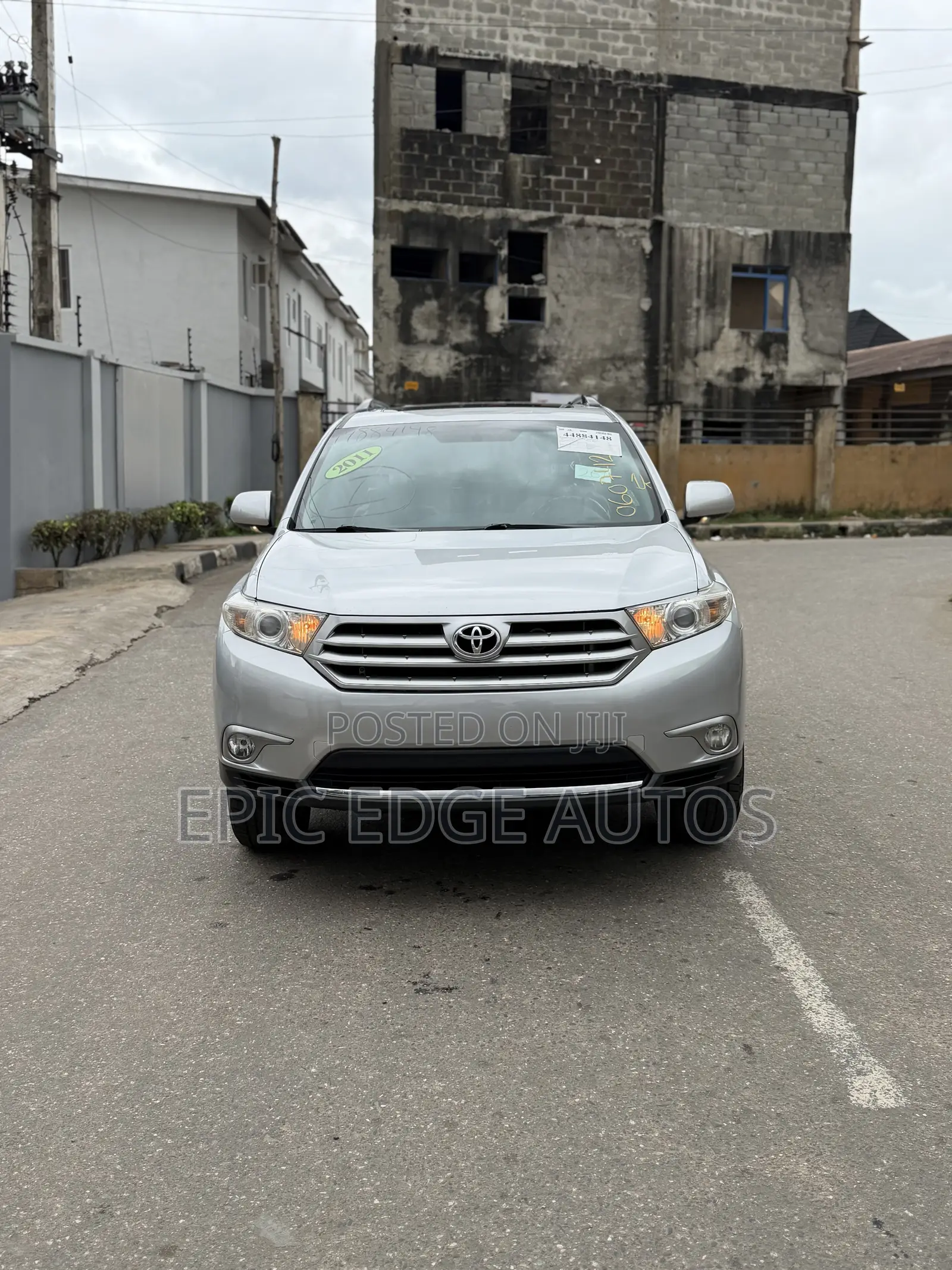 Toyota Highlander Limited 2011 Silver