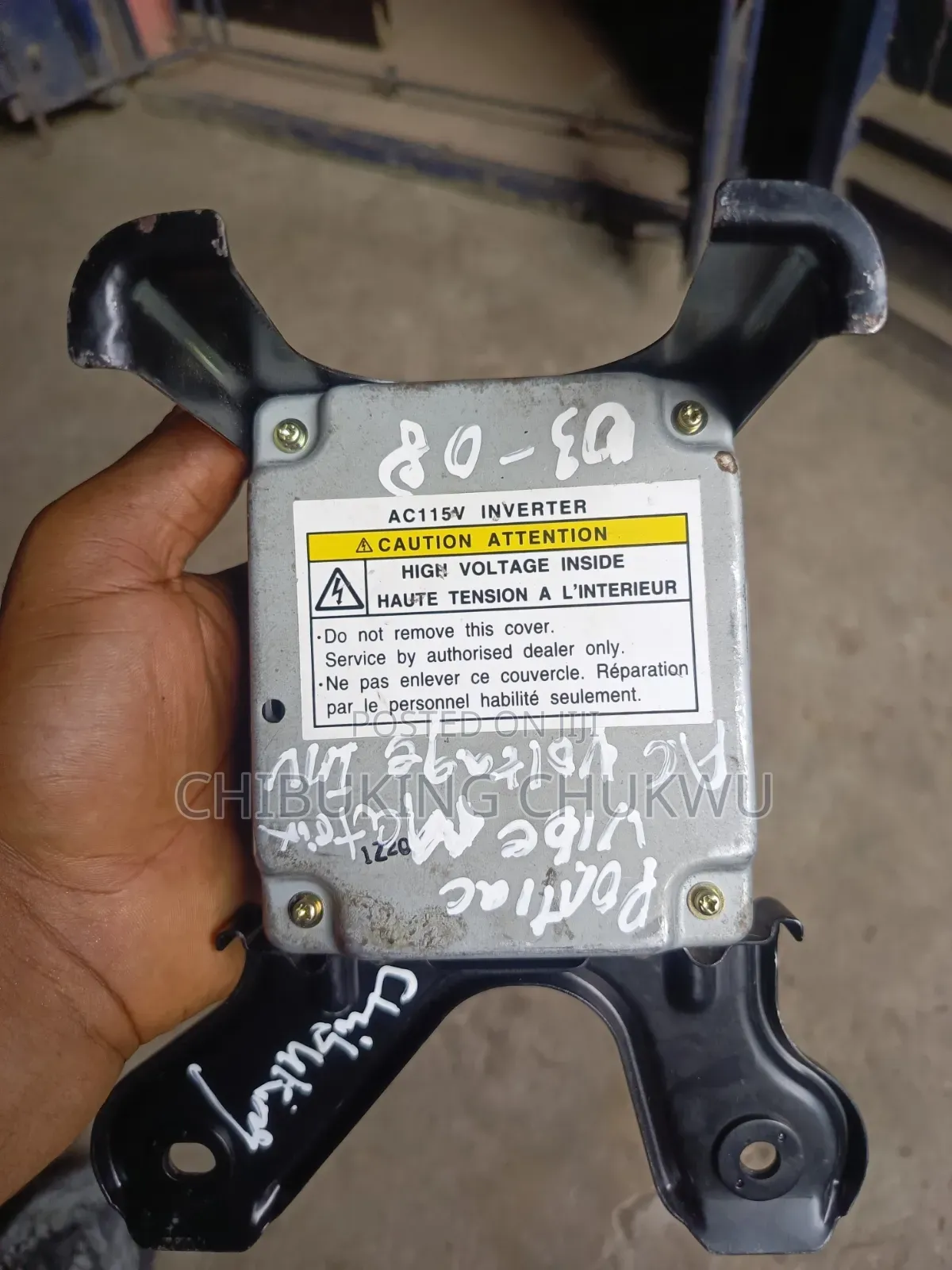 2003-2008 Pontiac Vibe Matrix Power Inverter Control Module Ac115v Oem