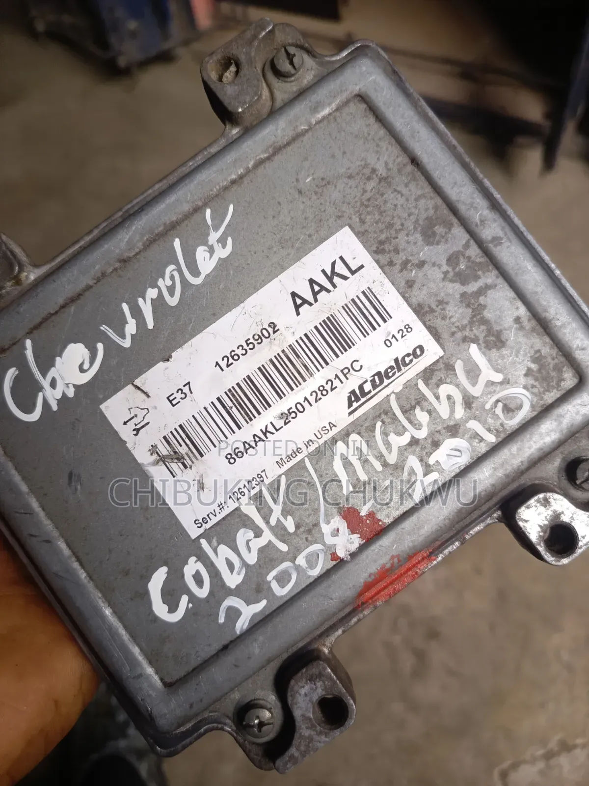 2008-2012 Chevrolet Cobalt/Malibu ECU Brainbox.
