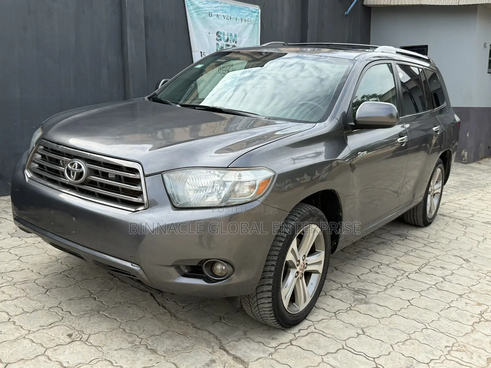 Toyota Highlander 2008 Gray
