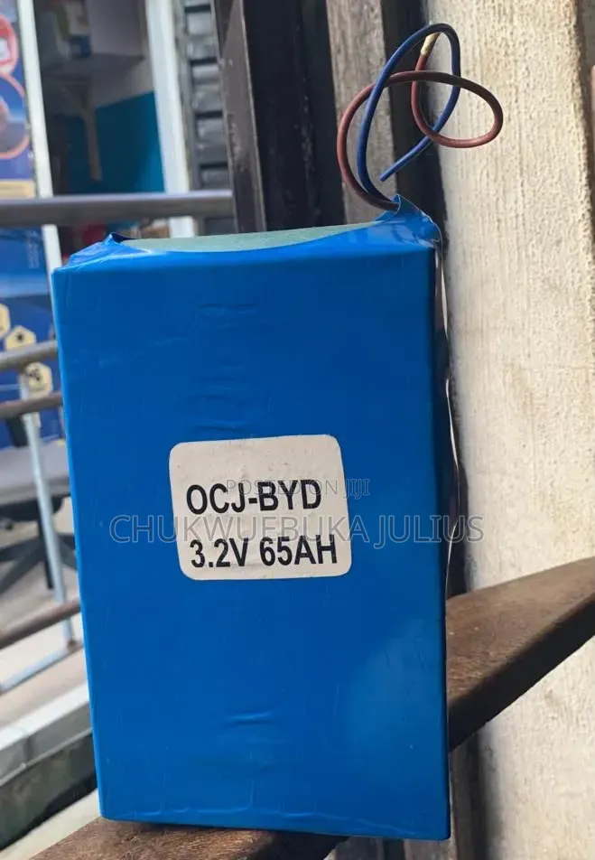 OCJ-BYD 3.2V 65Ah Lithium Battery Cell – High-Quality LiFePO4 Cell