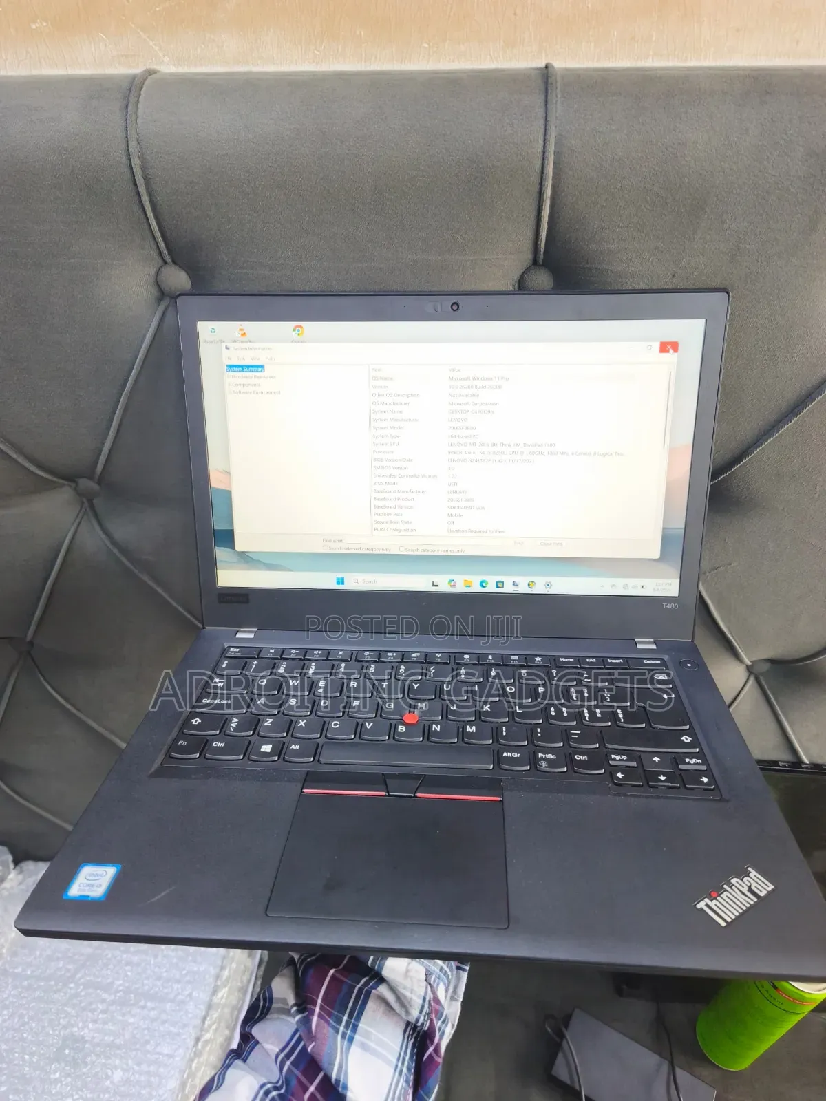 Laptop Lenovo ThinkPad T480 8GB Intel Core i5 SSD 256GB
