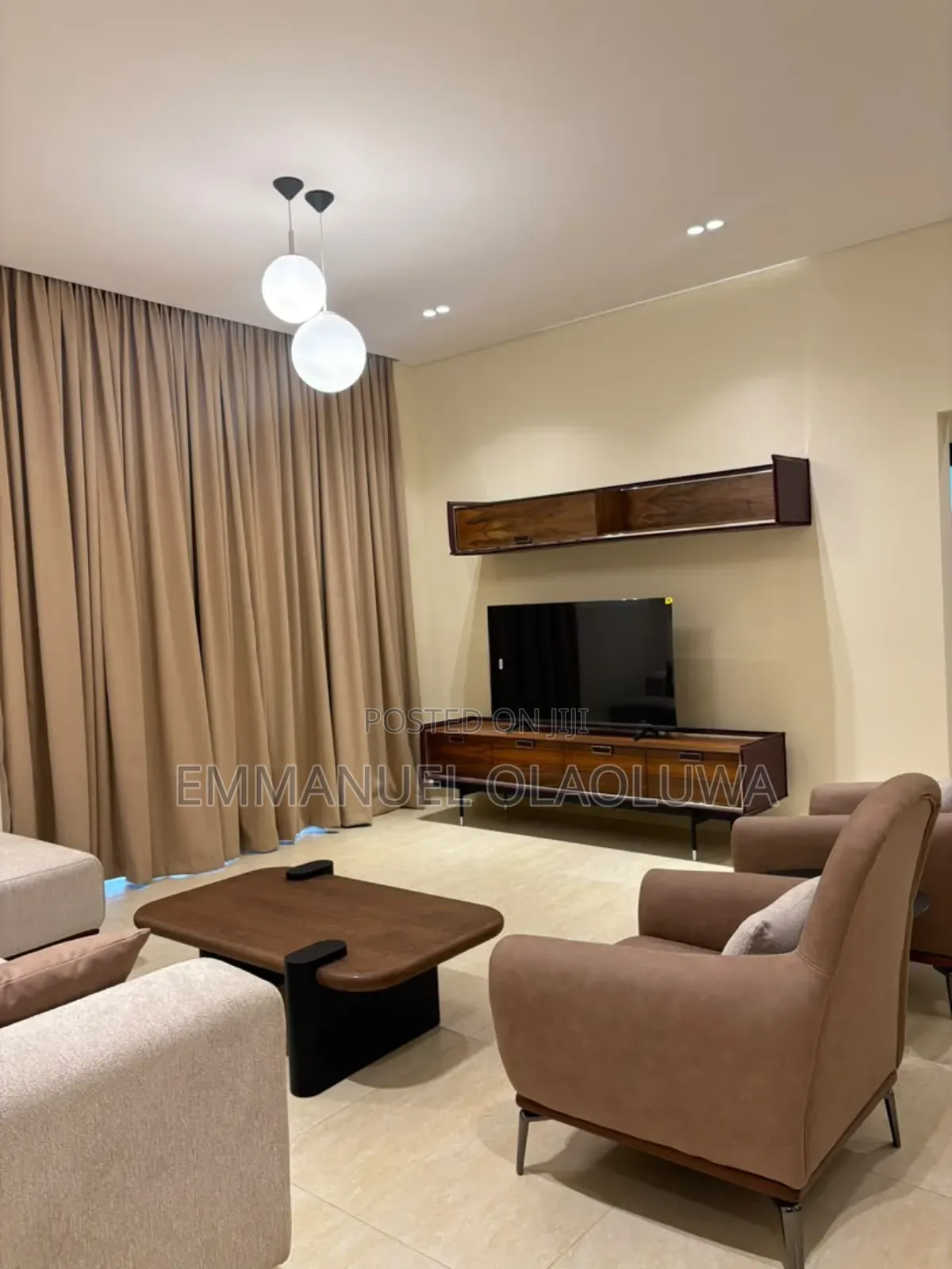 Furnished 3bdrm Apartment in Maitama for rent