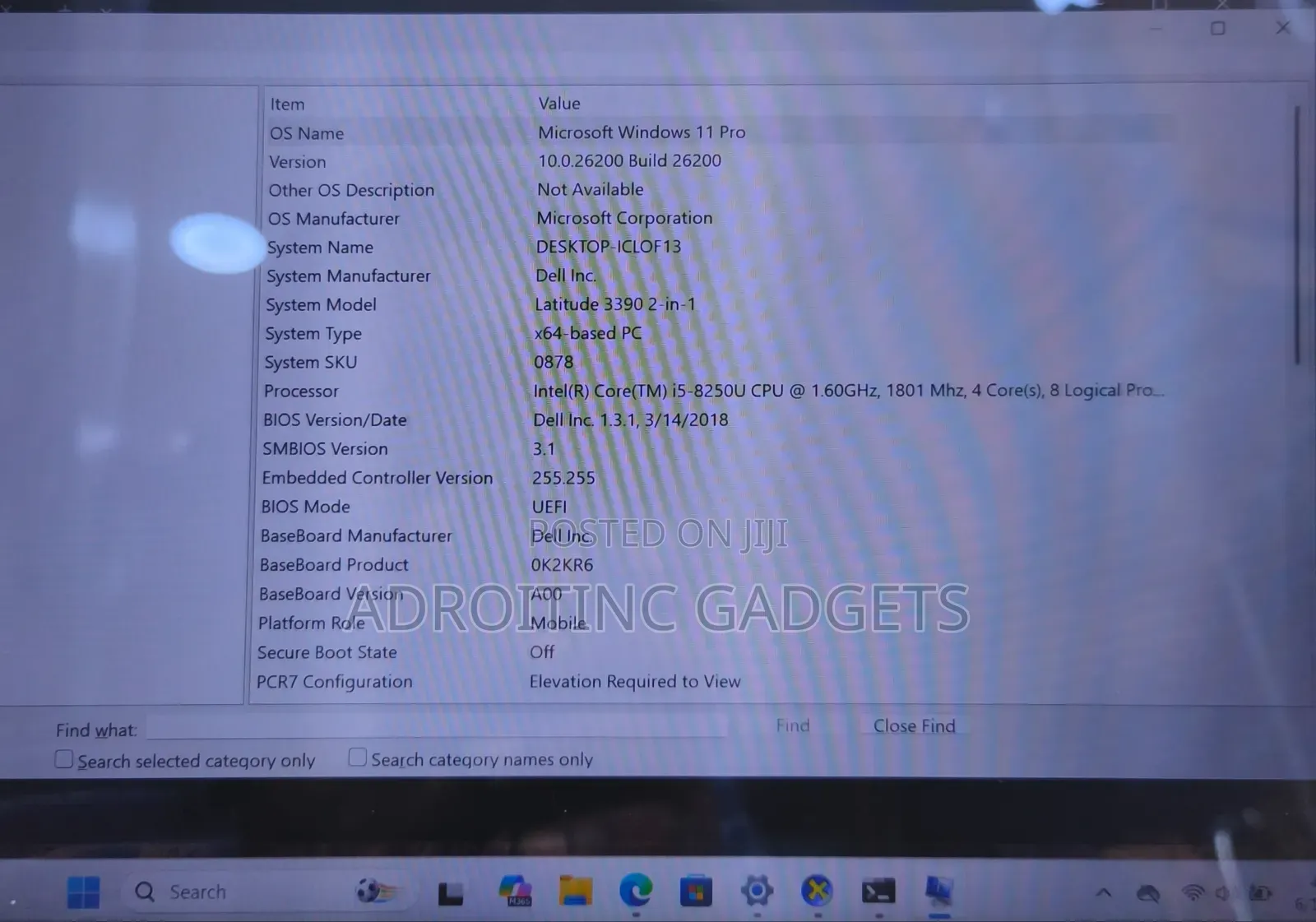 Laptop Dell Latitude 3390 2-in-1 8GB Intel Core i5 SSD 512GB