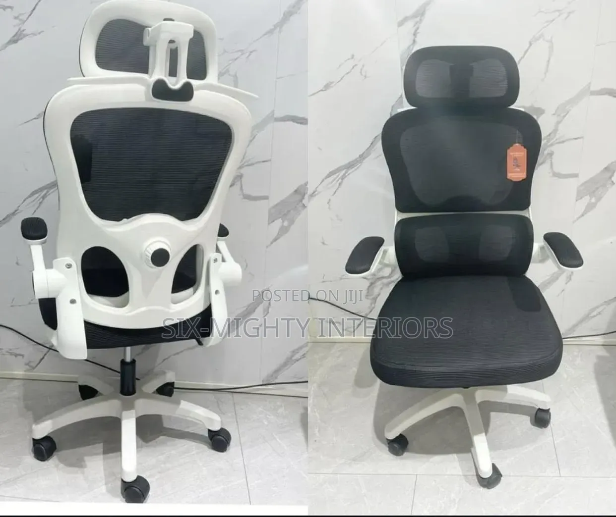 Ergonomic Home Office Chair With Flip Armrest Lumber Support
