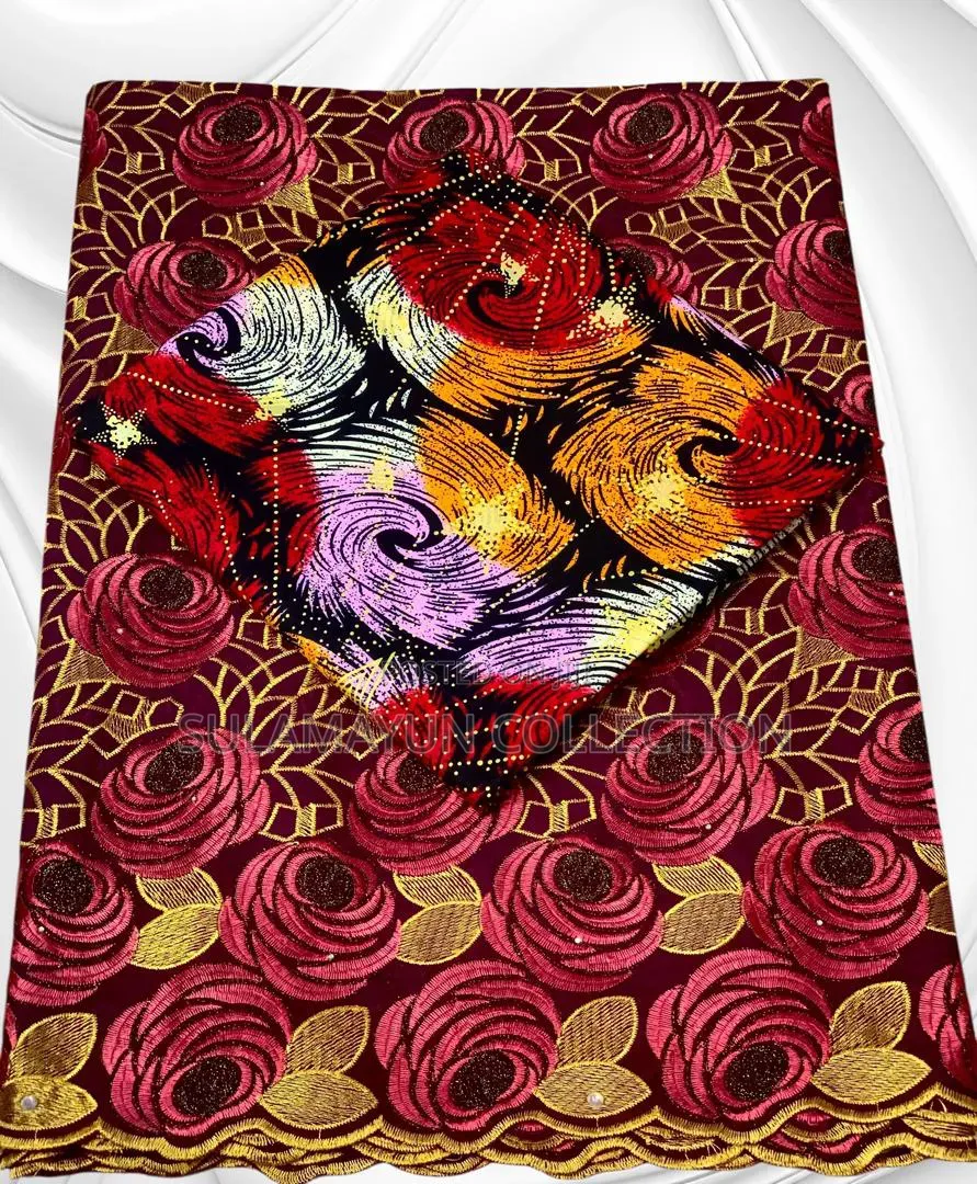 Luxury Mix Lace and Ankara