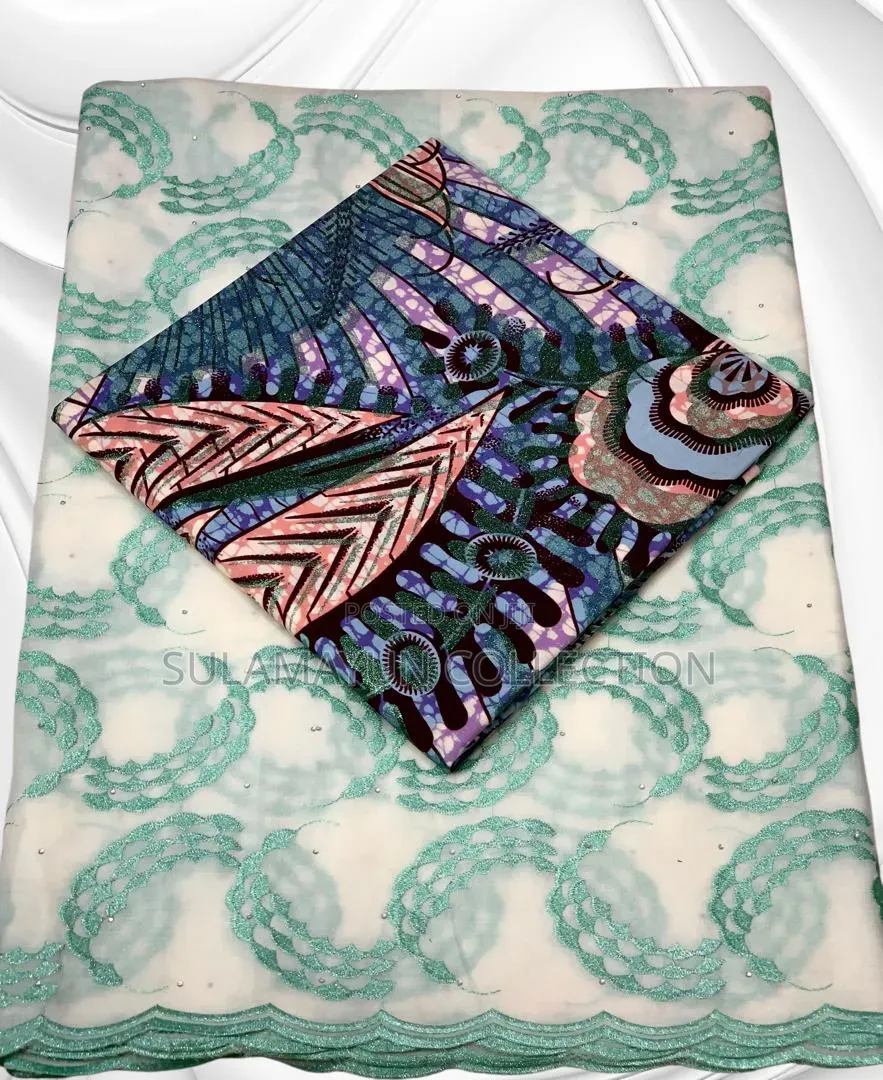 Luxury Mix Lace and Ankara
