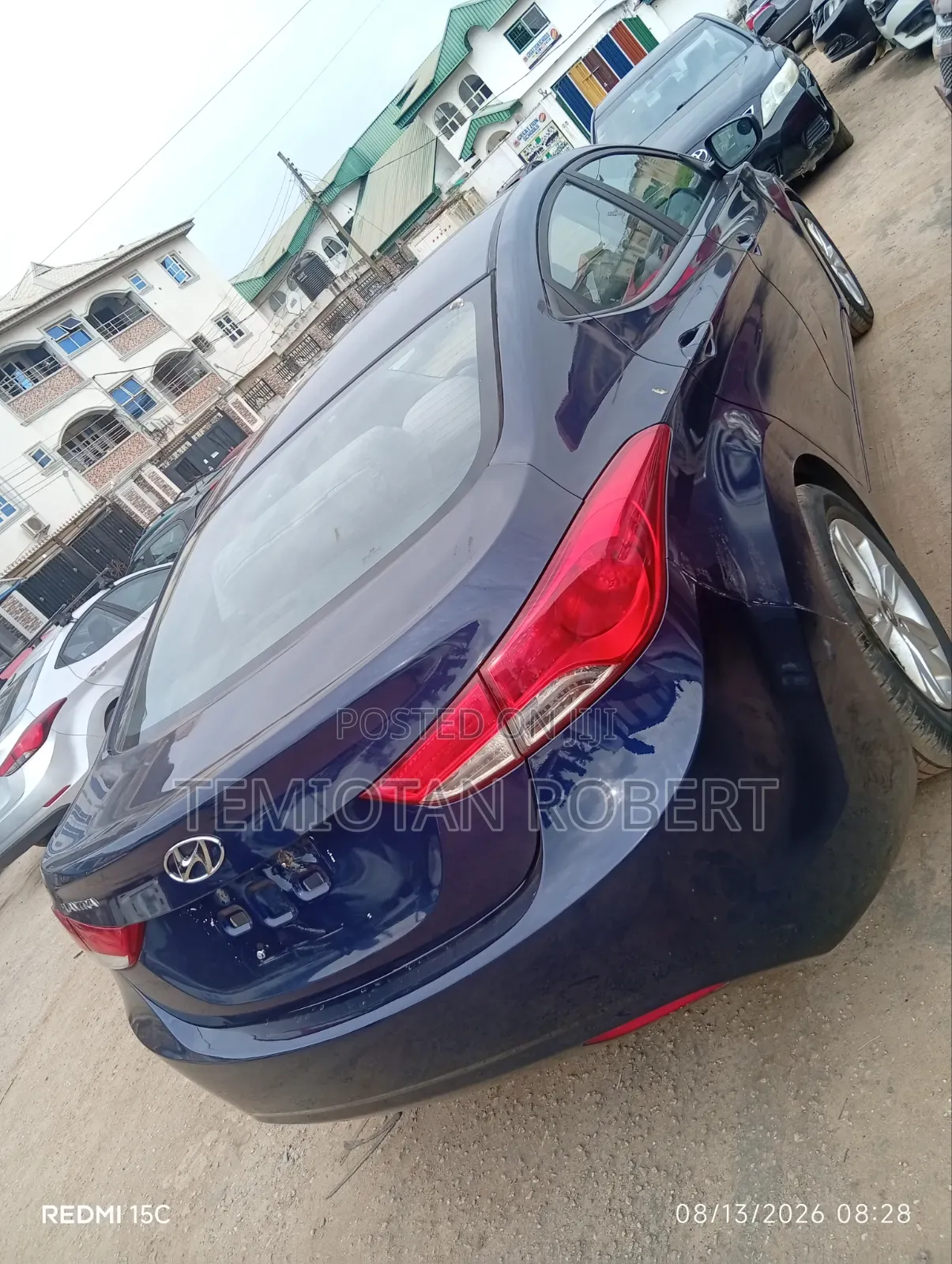 Hyundai Elantra 2012 Blue