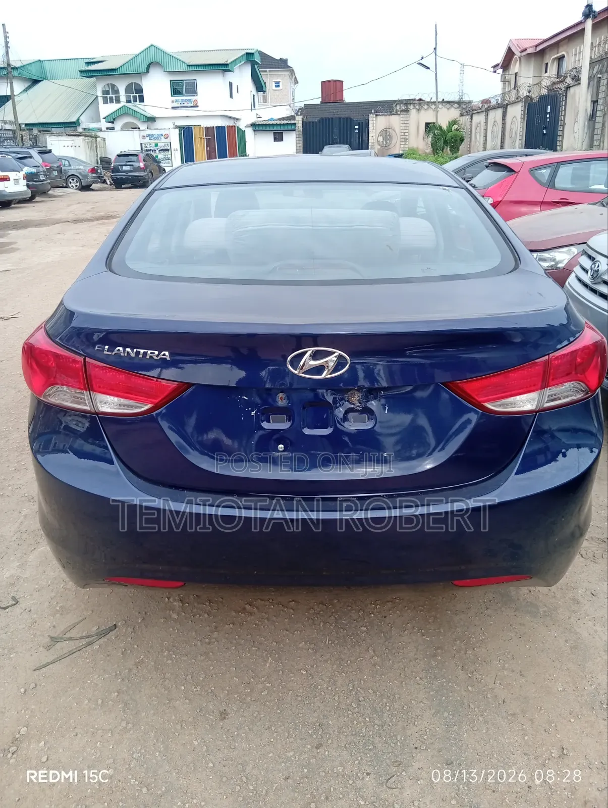 Hyundai Elantra 2012 Blue