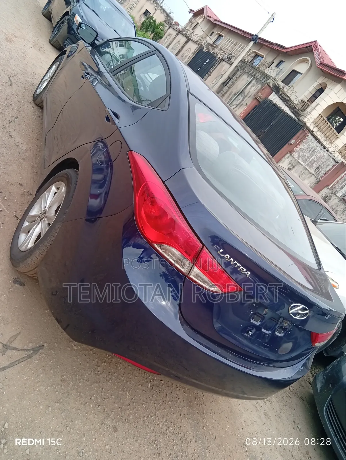 Hyundai Elantra 2012 Blue