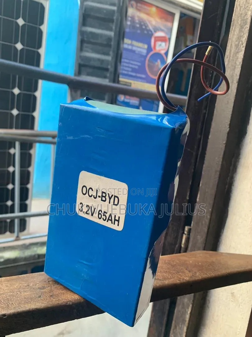 OCJ-BYD 3.2V 65Ah Lithium Battery Cell – High-Quality LiFePO4 Cell