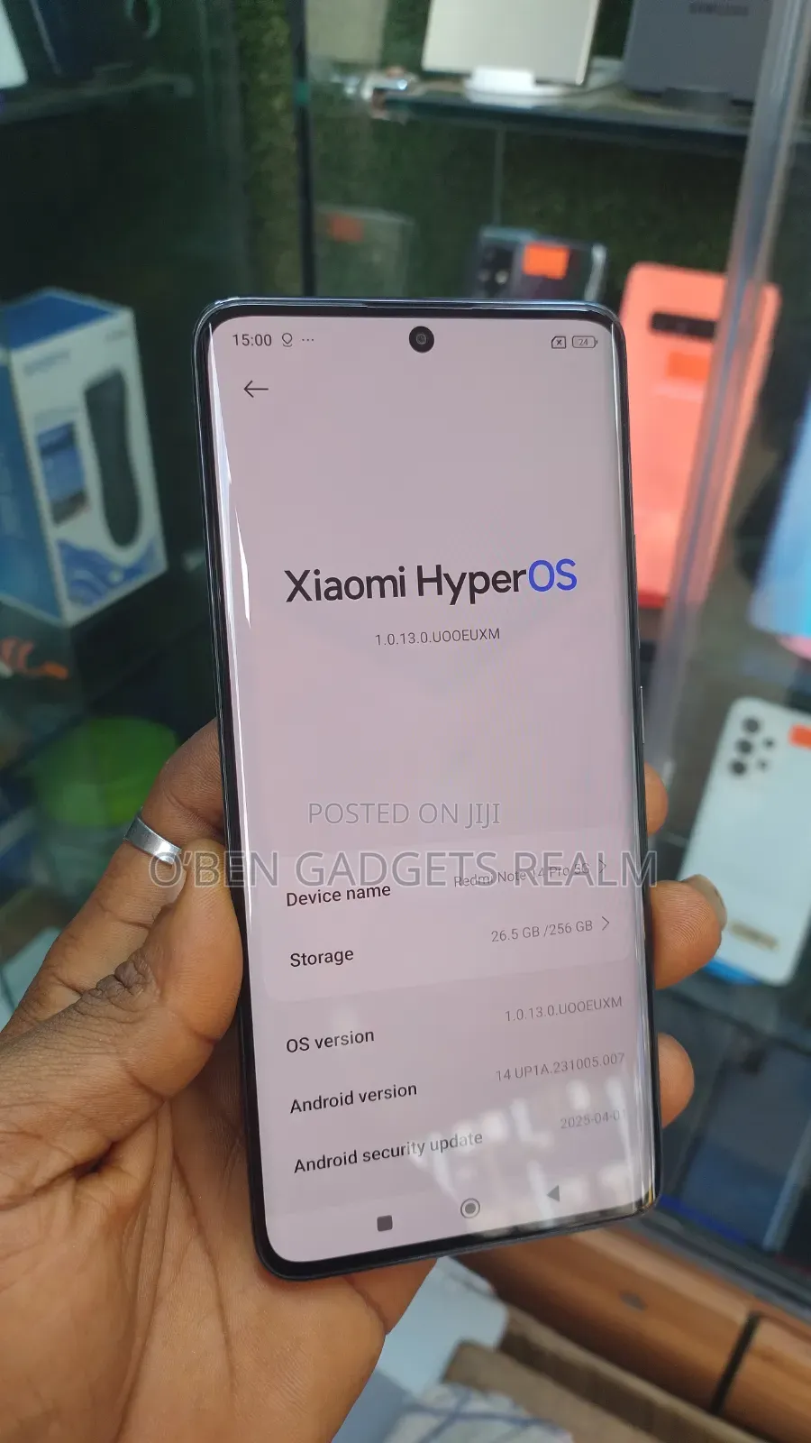 Xiaomi Redmi Note 14 Pro 5G 256 GB Black