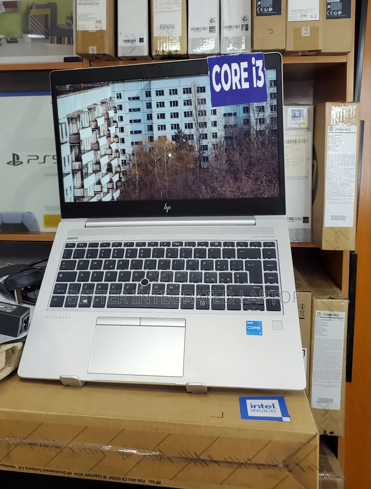 New Laptop HP EliteBook 820 G4 8GB Intel Core i3 SSD 256GB