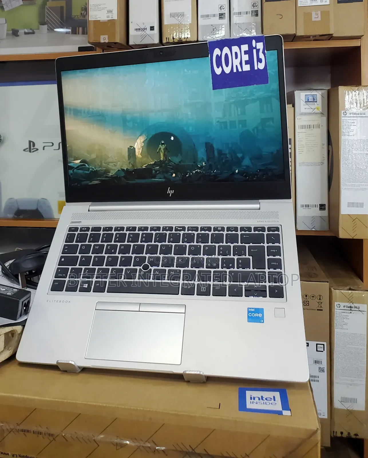 New Laptop HP EliteBook 820 G4 8GB Intel Core i3 SSD 256GB