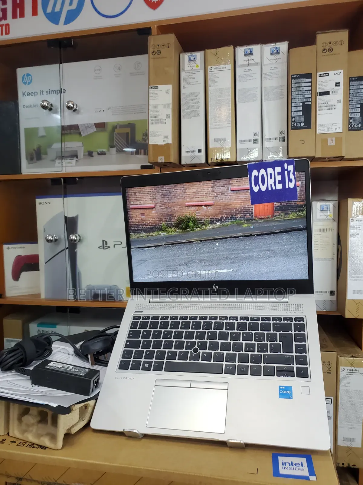 New Laptop HP EliteBook 820 G4 12GB Intel Core i3 SSD 256GB