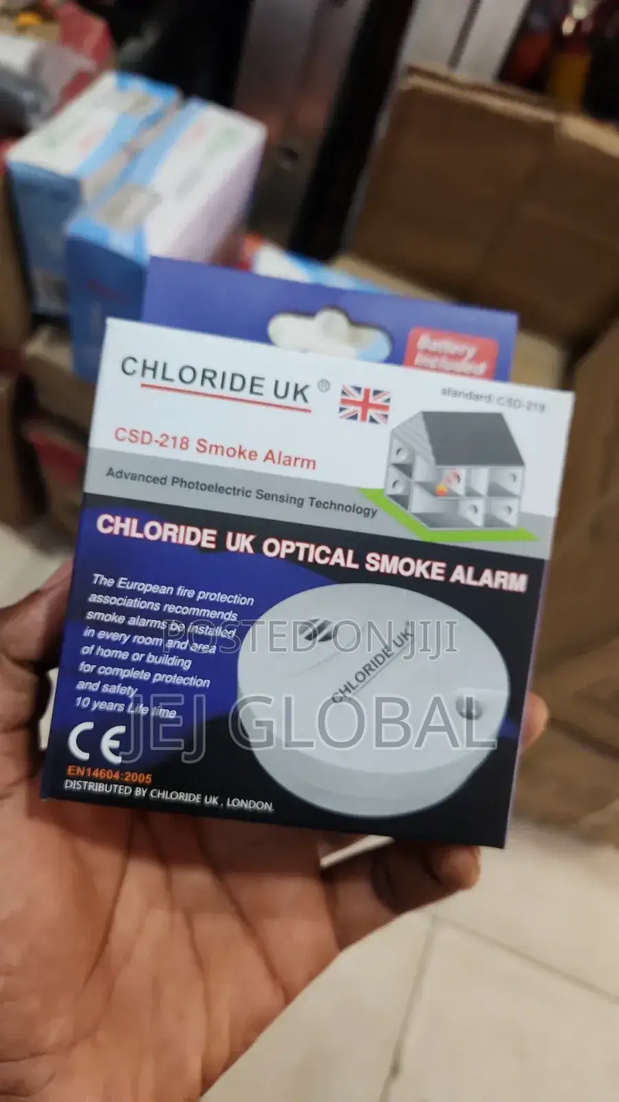Chloride UK CSD-218-I/AI Interconnected Photoelectric Smoke Alarm