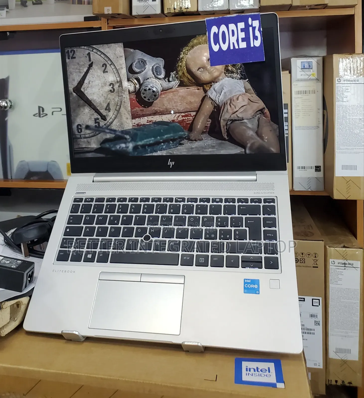 New Laptop HP EliteBook 820 G4 12GB Intel Core i3 SSD 256GB