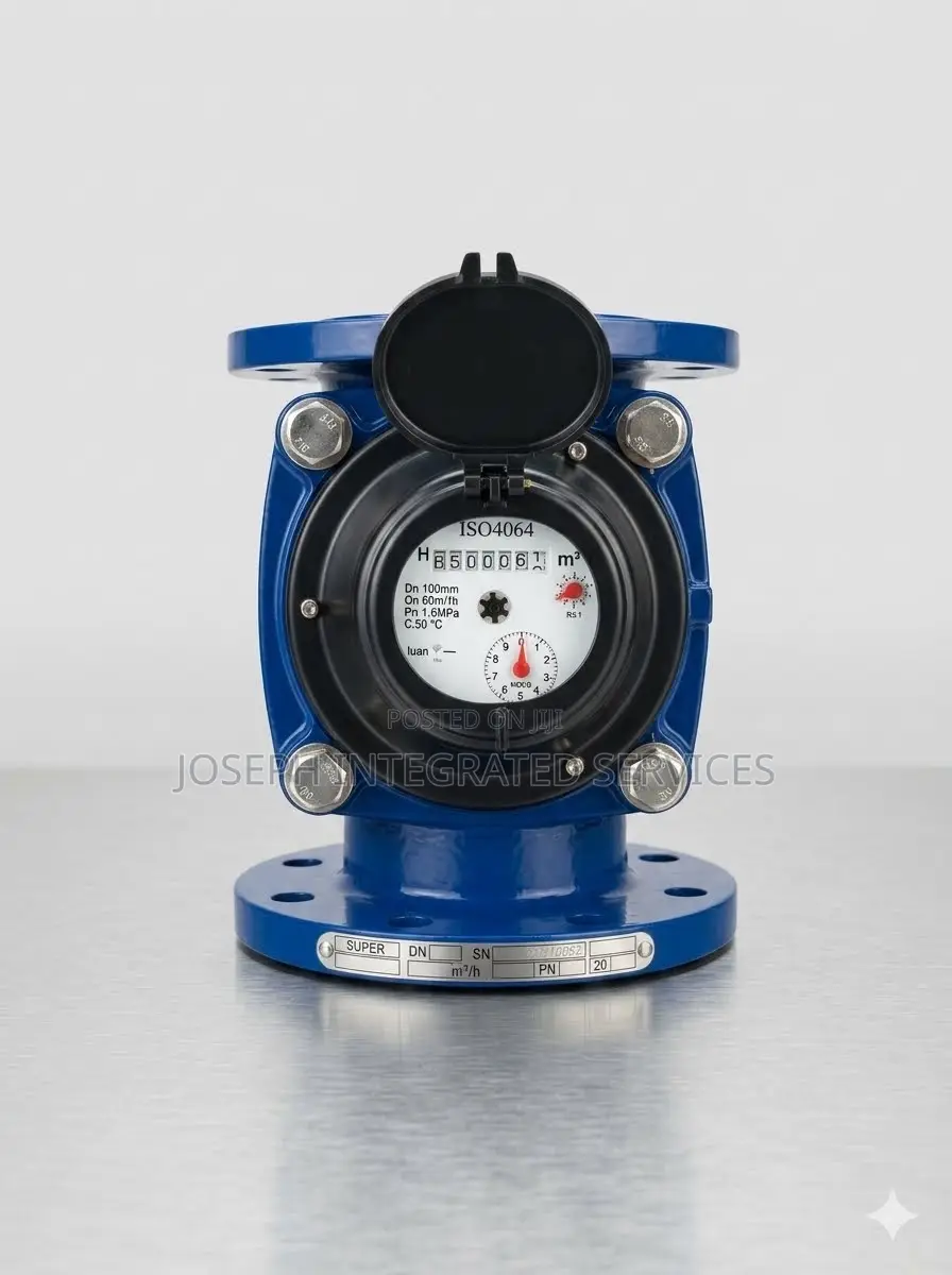 DN 100mm (4-Inch) Flanged Industrial Water Flow Meter