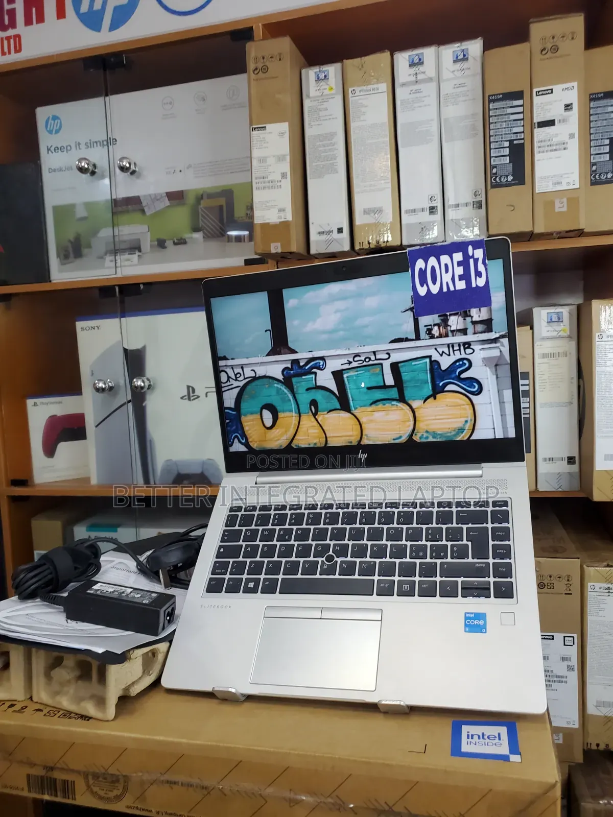 New Laptop HP EliteBook 820 G4 16GB Intel Core i3 SSD 256GB