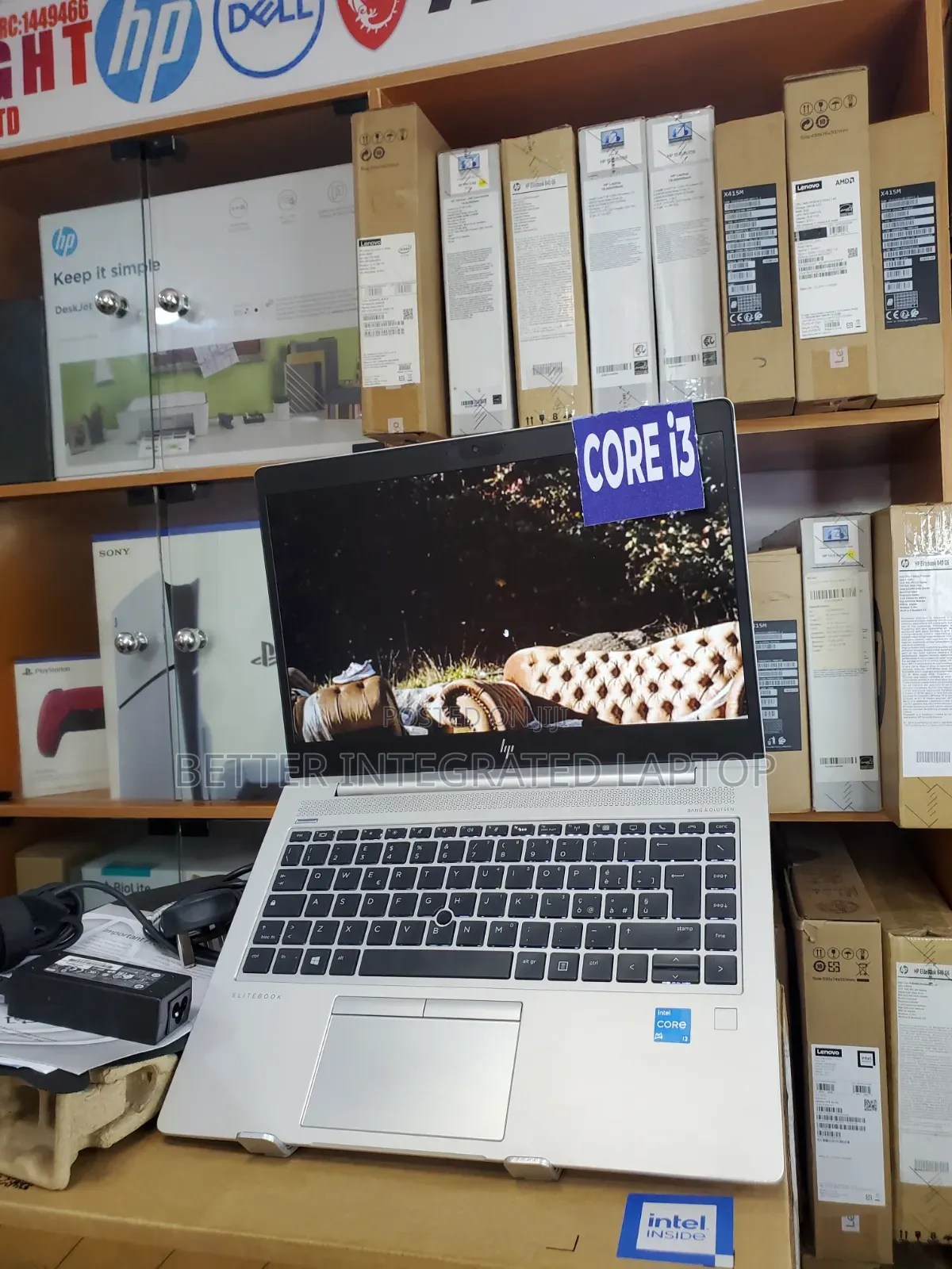 New Laptop HP EliteBook 820 G4 4GB Intel Core i3 SSD 512GB