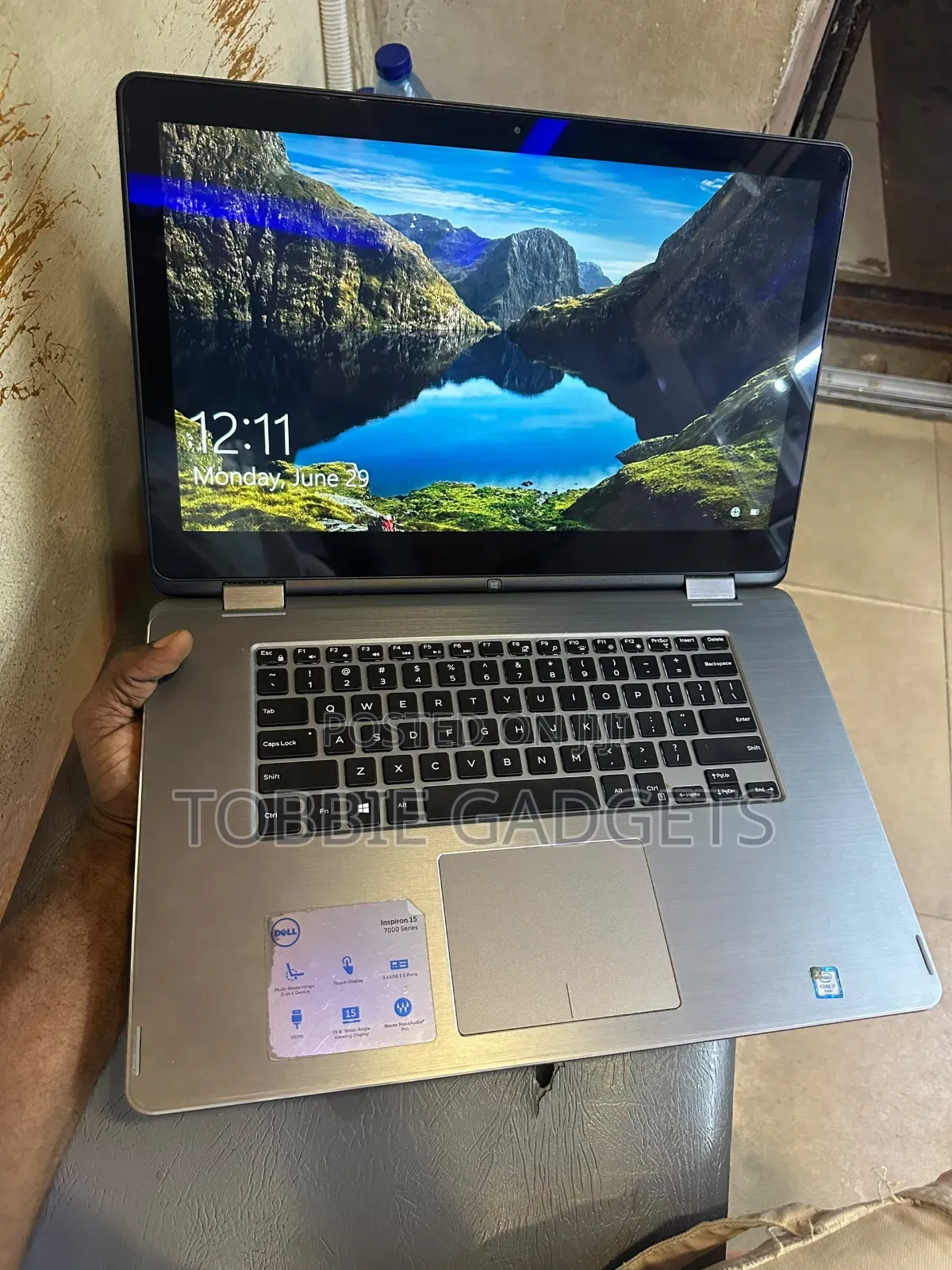 Laptop Dell Inspiron 15 8GB Intel Core i7 SSD 256GB