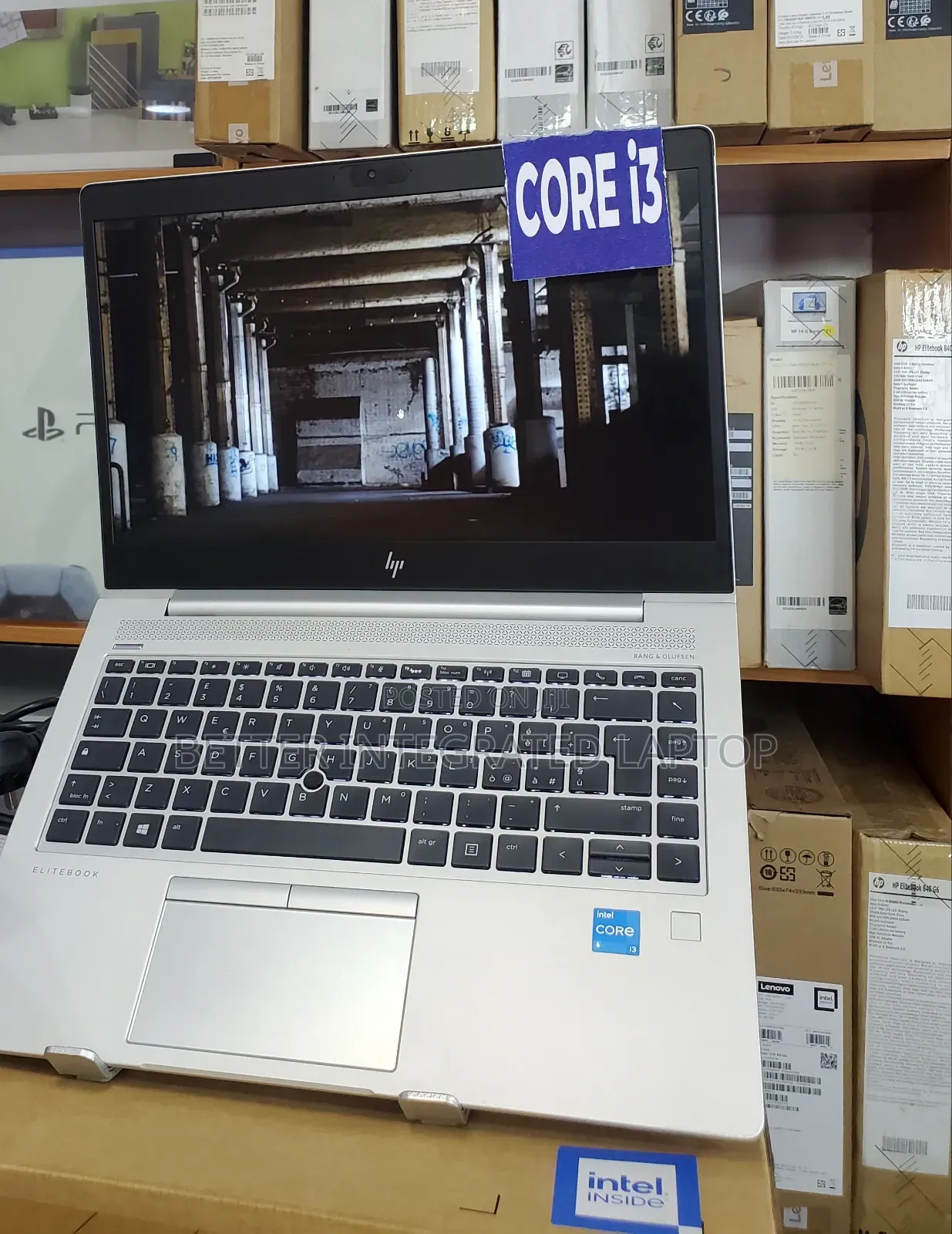 New Laptop HP EliteBook 820 G4 8GB Intel Core i3 SSD 512GB