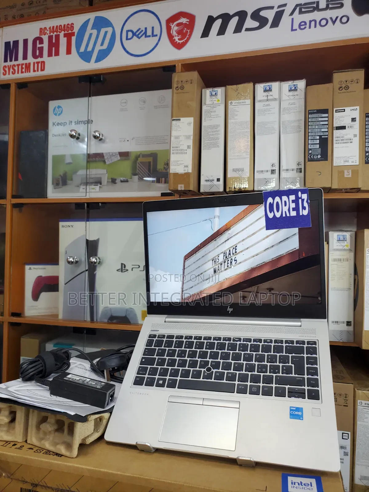 New Laptop HP EliteBook 820 G4 12GB Intel Core i3 SSD 512GB