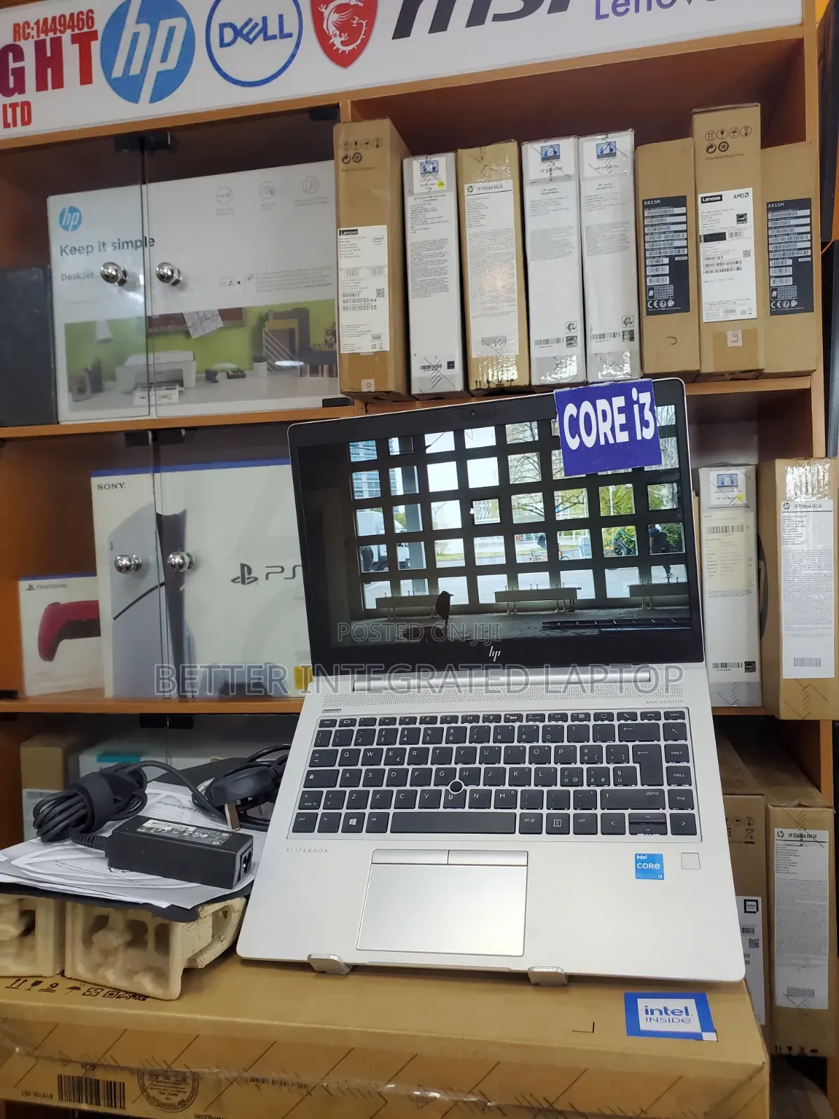 New Laptop HP EliteBook 830 4GB Intel Core i3 SSD 256GB