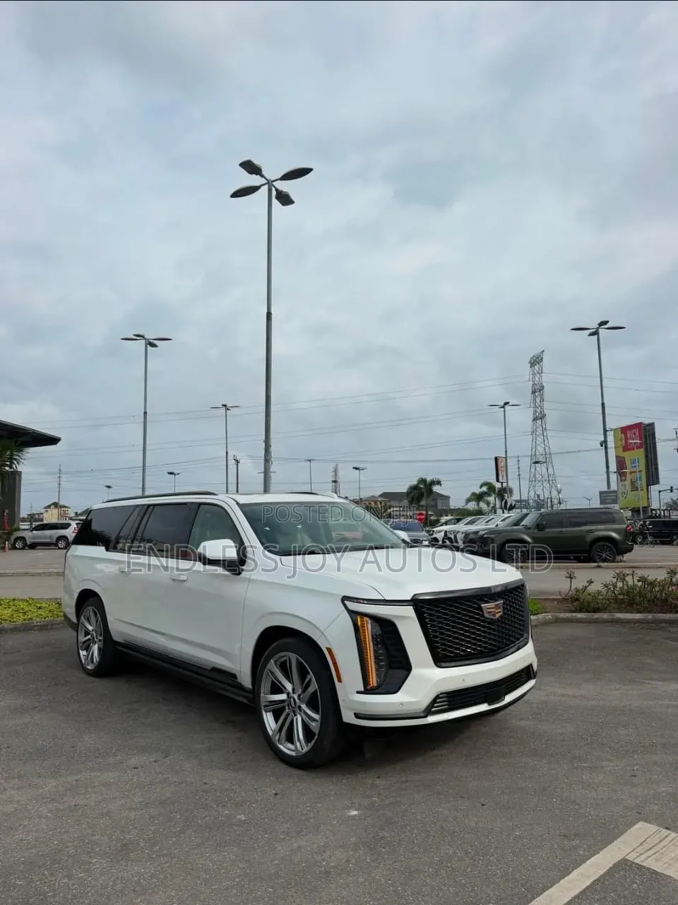 Cadillac Escalade 4WD 4dr Premium Luxury Platinum 2025 White