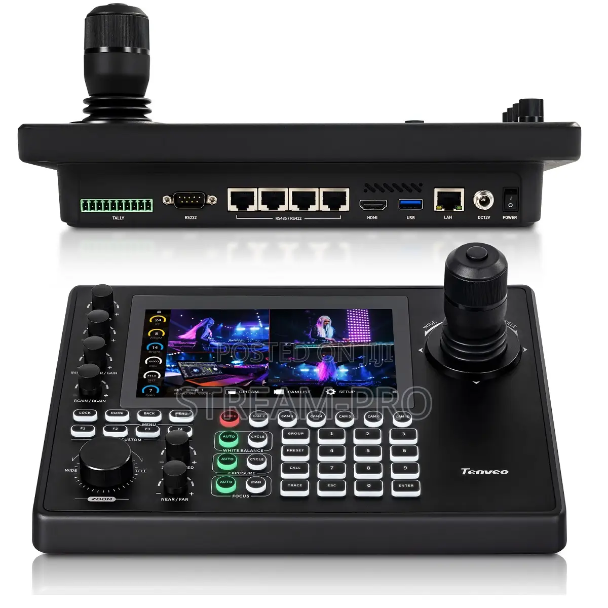 Tenveo 4K60 Tevo-Kb500pro Ip PTZ Camera Controller
