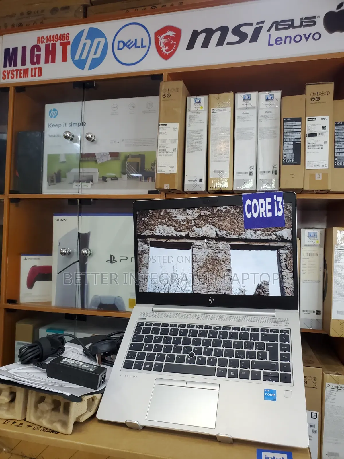 New Laptop HP EliteBook 830 12GB Intel Core i3 SSD 256GB