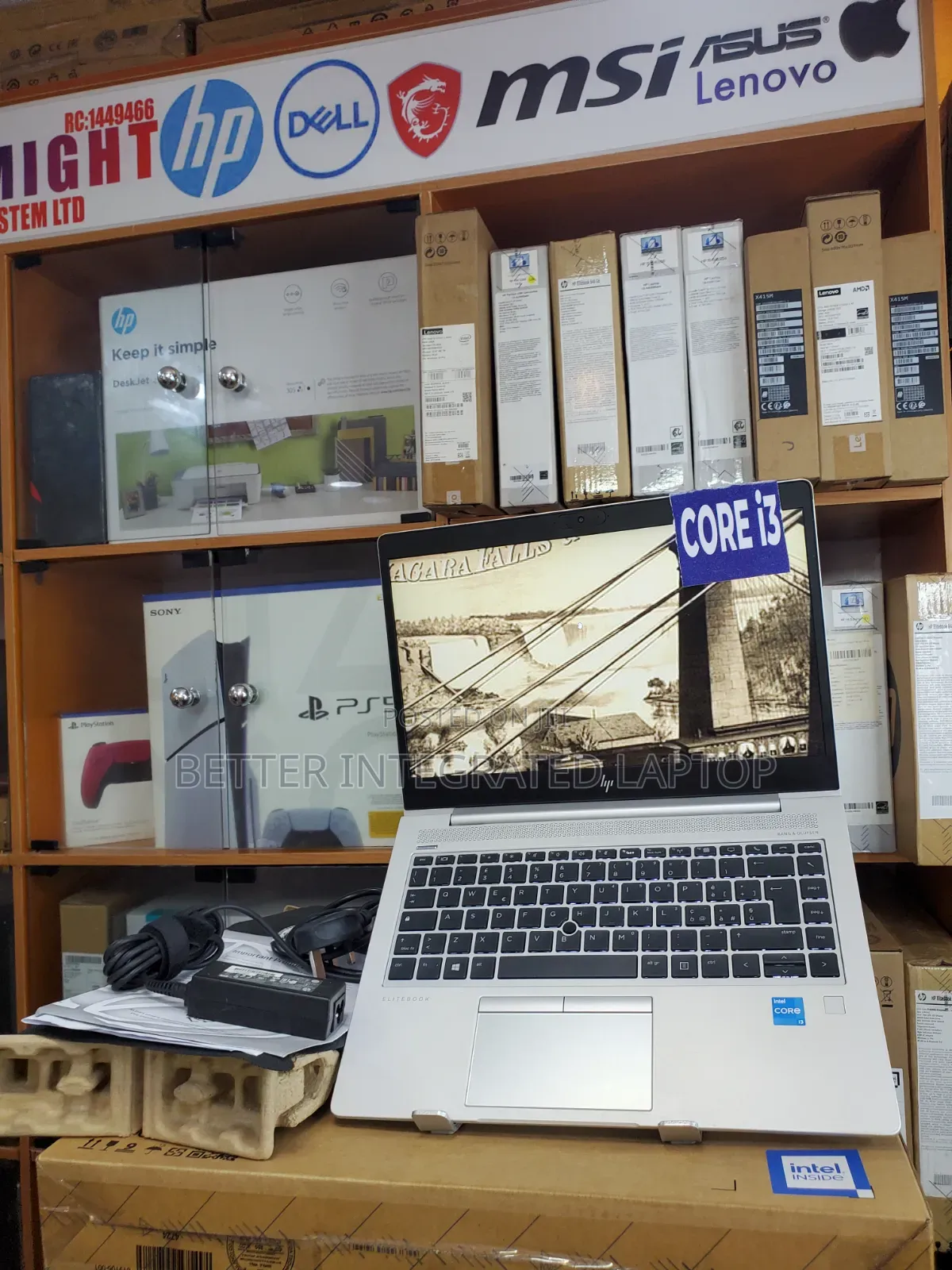 New Laptop HP EliteBook 830 12GB Intel Core i3 SSD 256GB