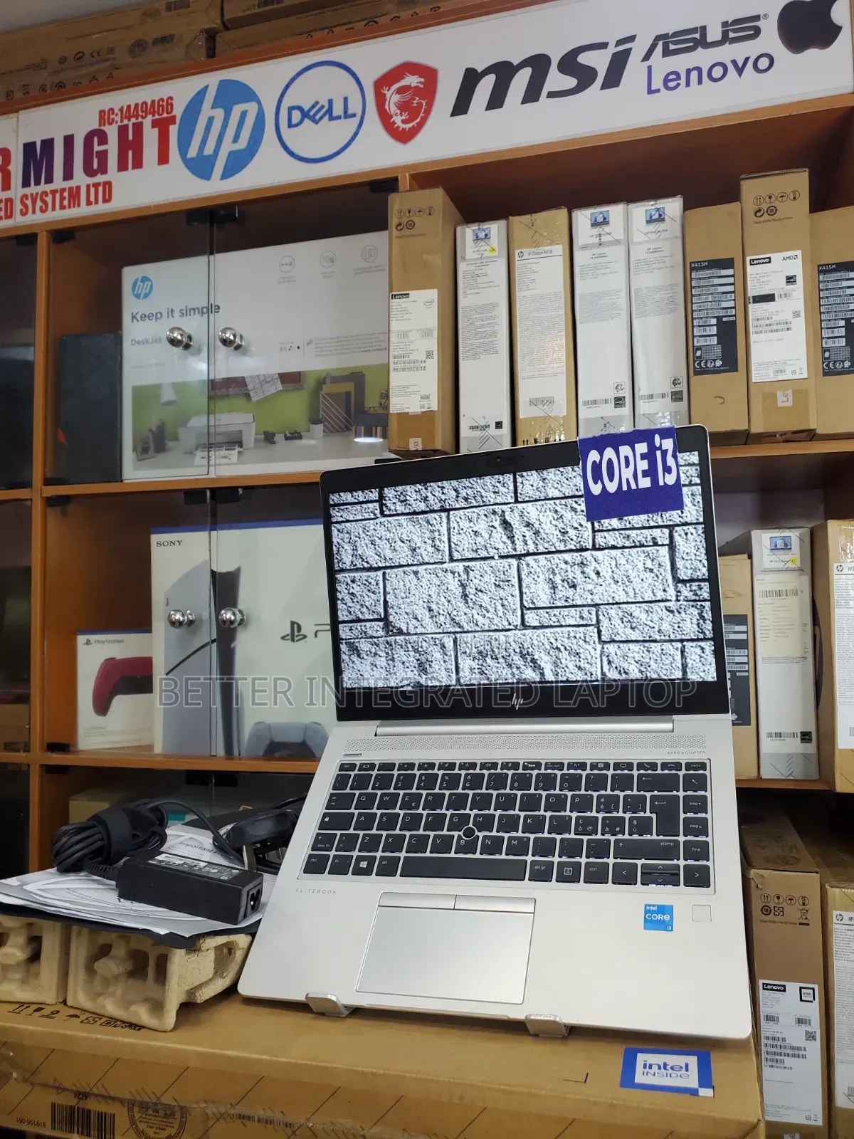 New Laptop HP EliteBook 830 12GB Intel Core i3 SSD 256GB