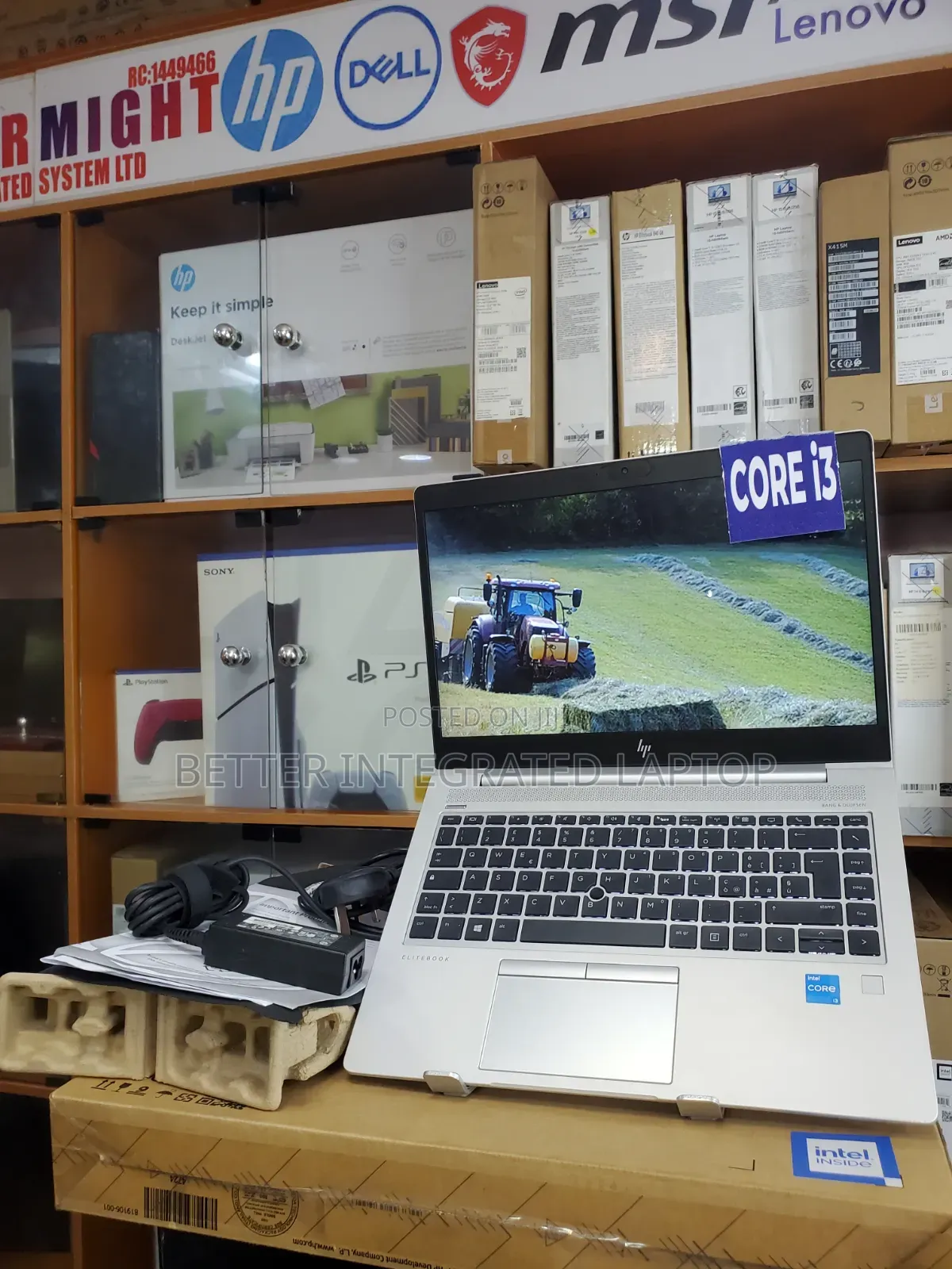 New Laptop HP EliteBook 830 12GB Intel Core i3 SSD 256GB